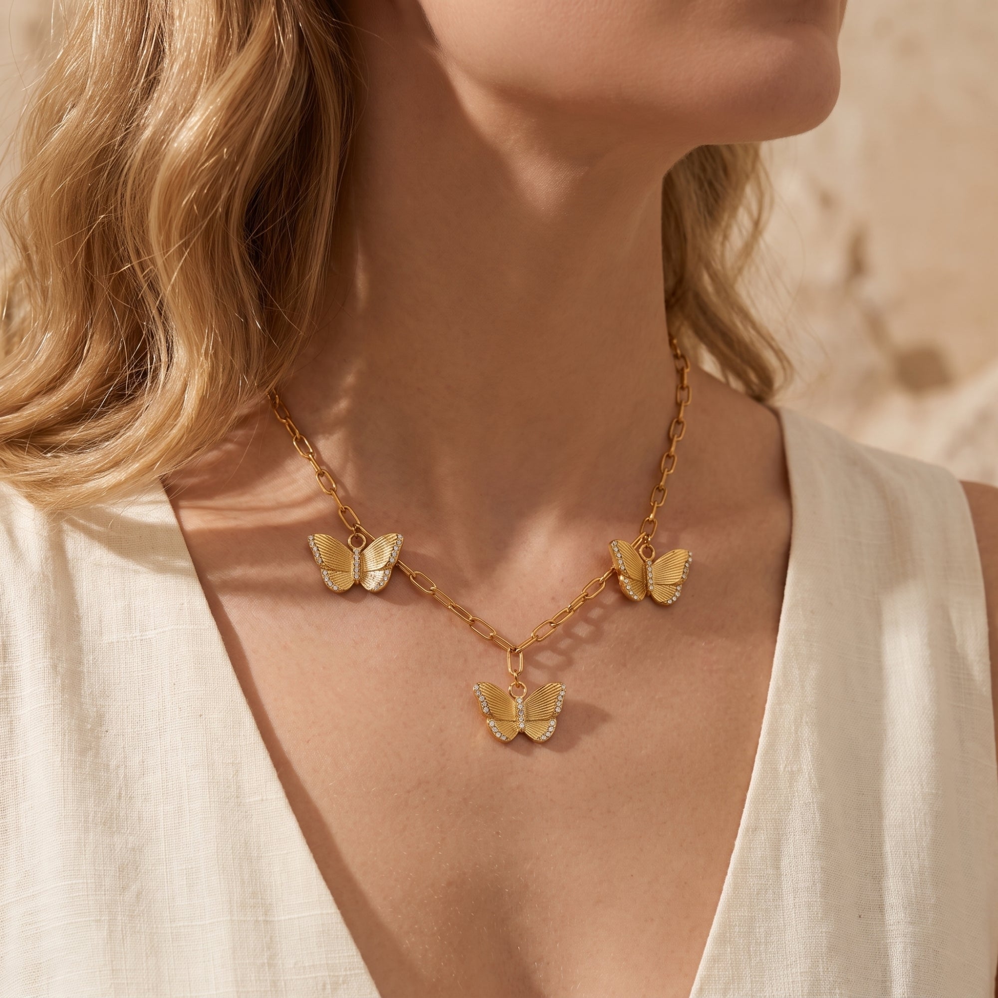 The Flutter Station Necklace