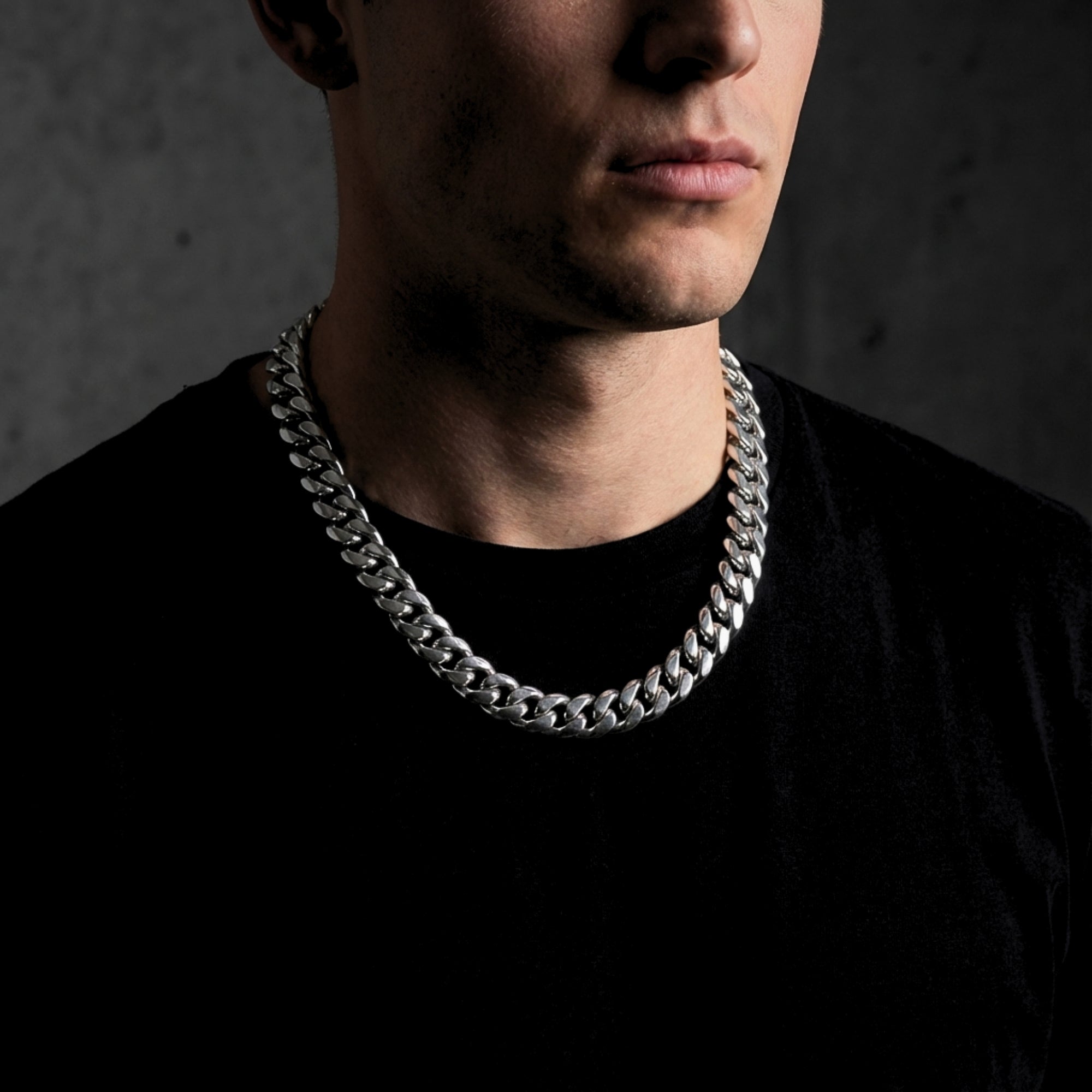 The Foundation Cuban Chain - Silver - 12mm