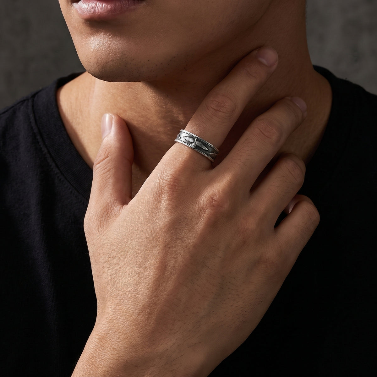 The Sovereign Eagle Open Ring