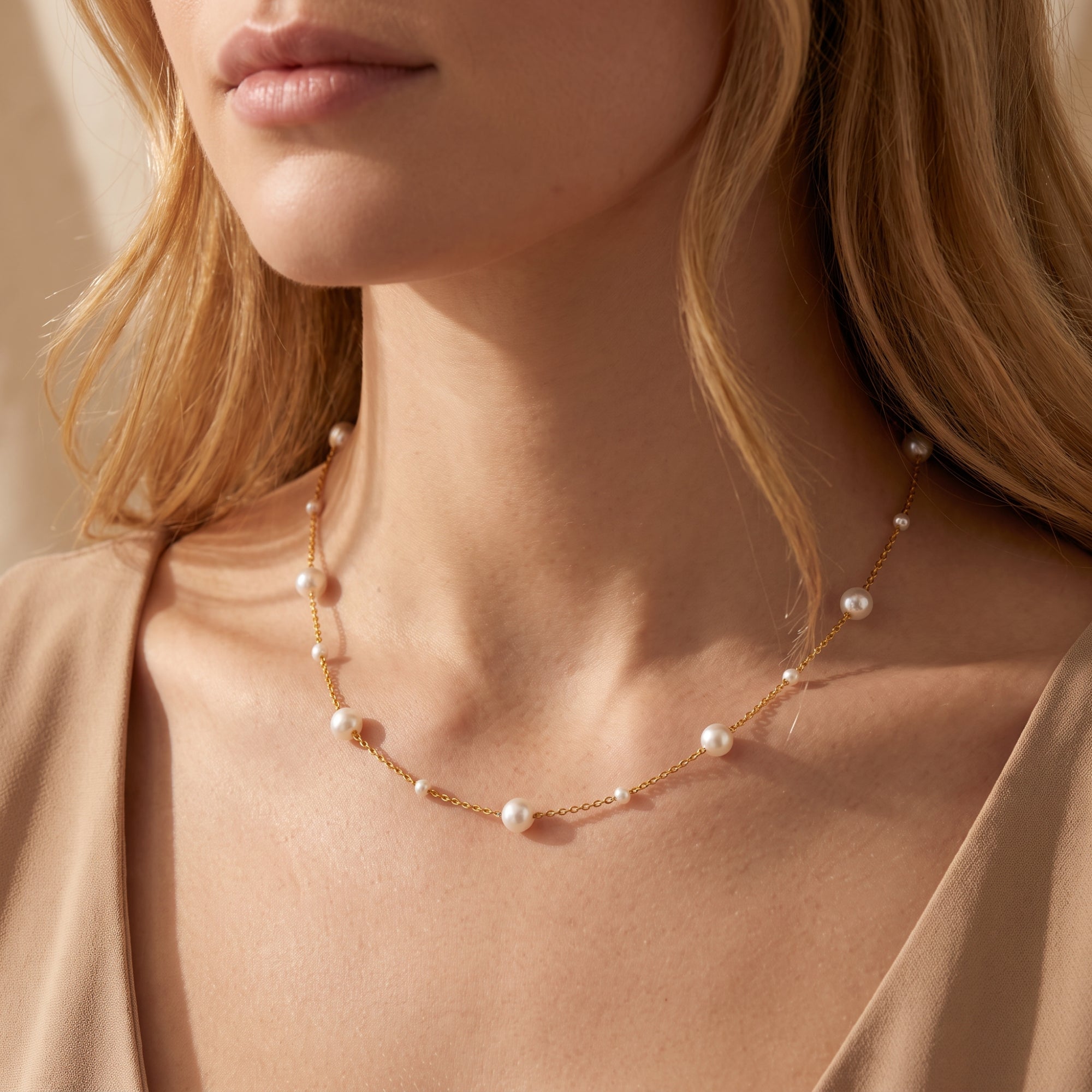 The Pearl Station Necklace