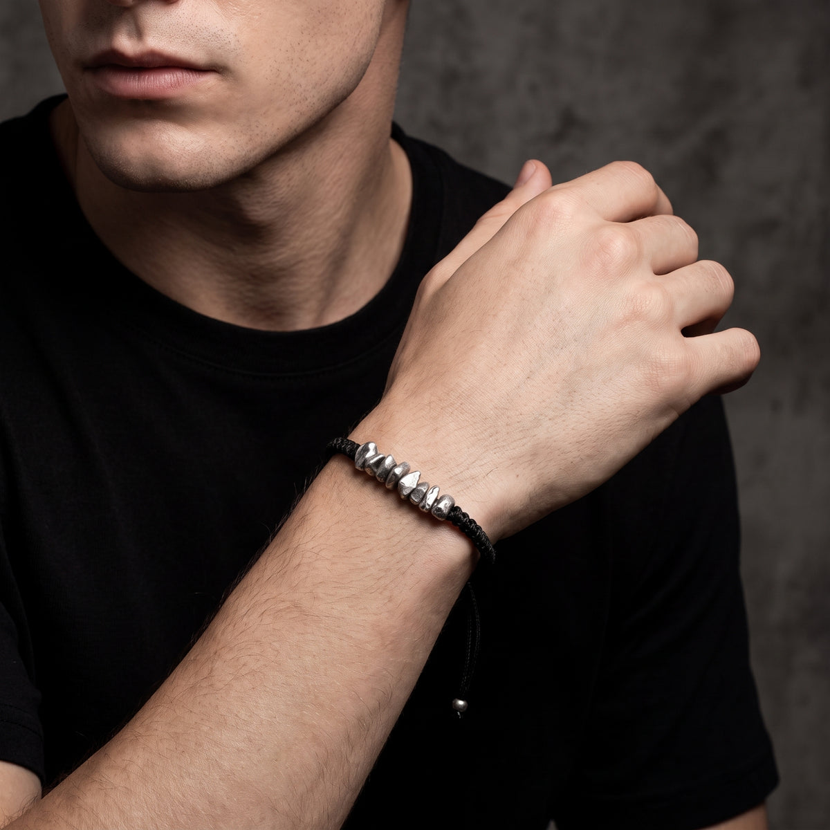 Seilarmband mit Elemental-Nugget