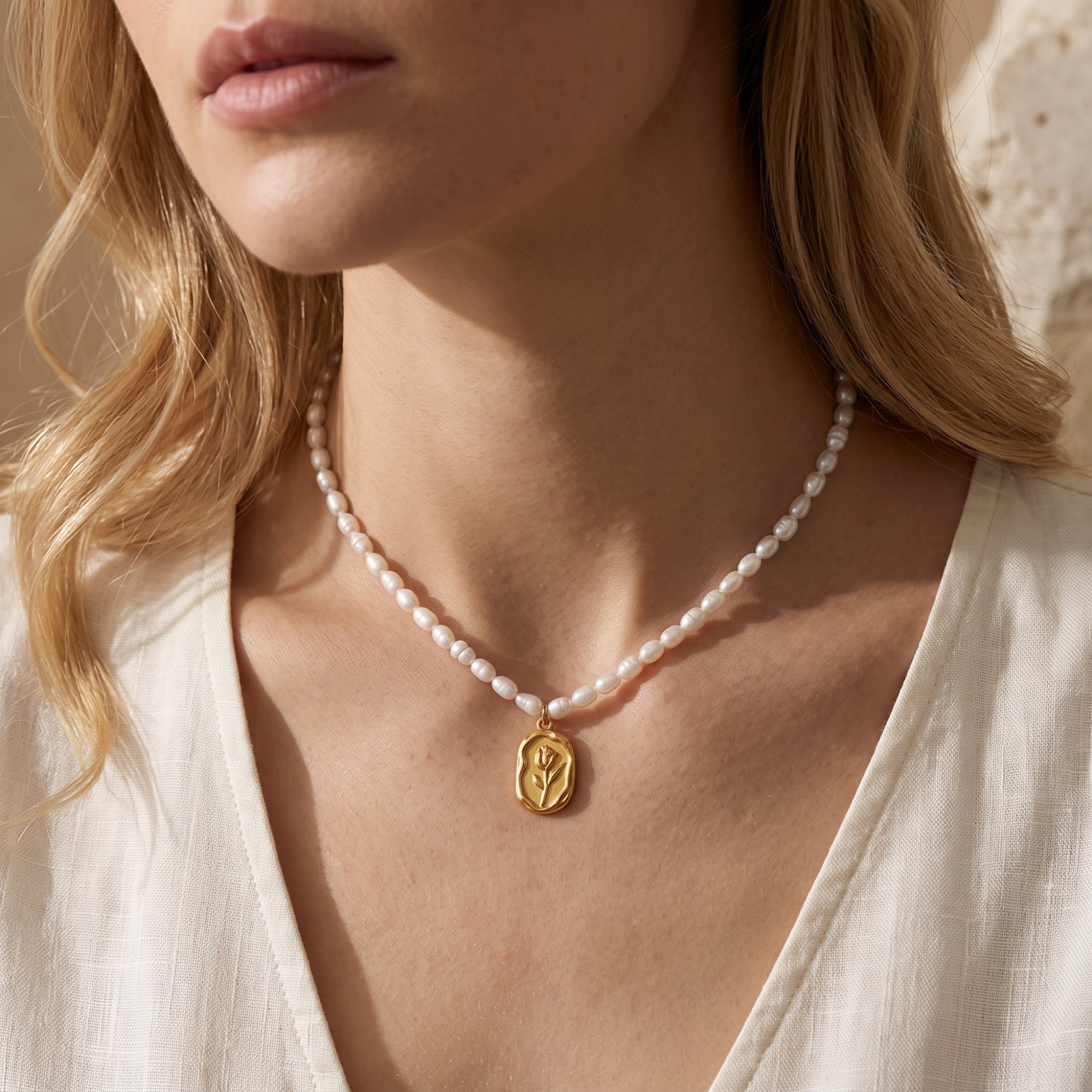 Le collier de perles Rosalinde