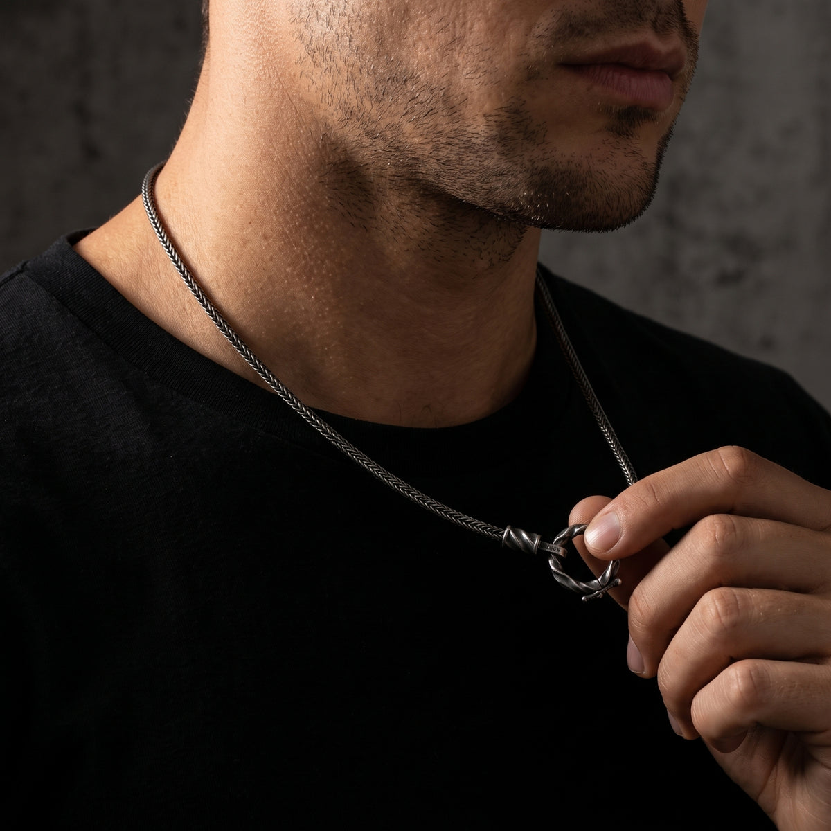 The Twisted Ring Necklace