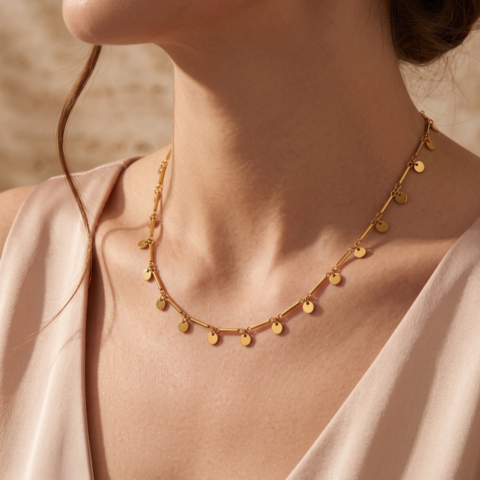 The Marisa Disc Necklace