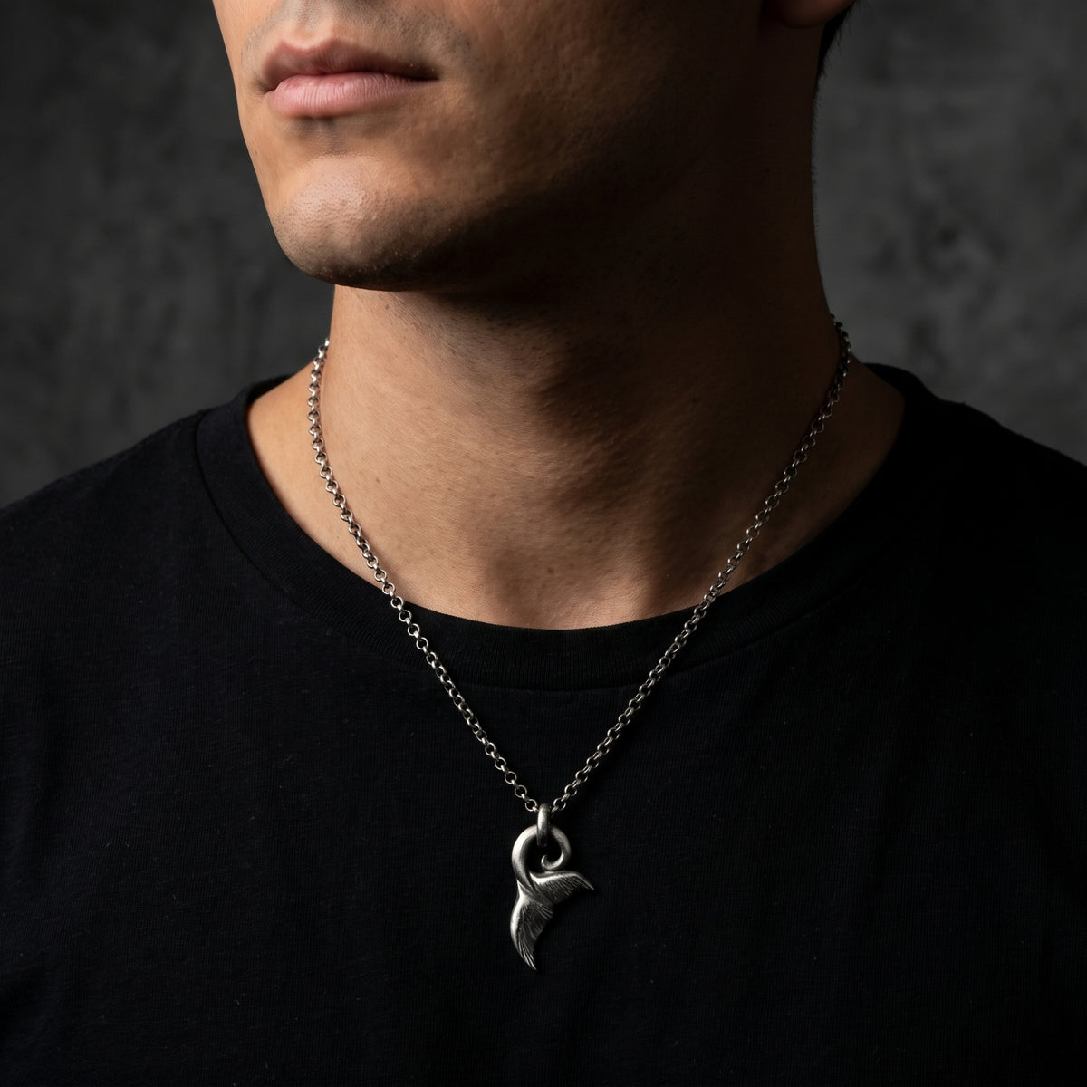 De nautische walvisstaartketting