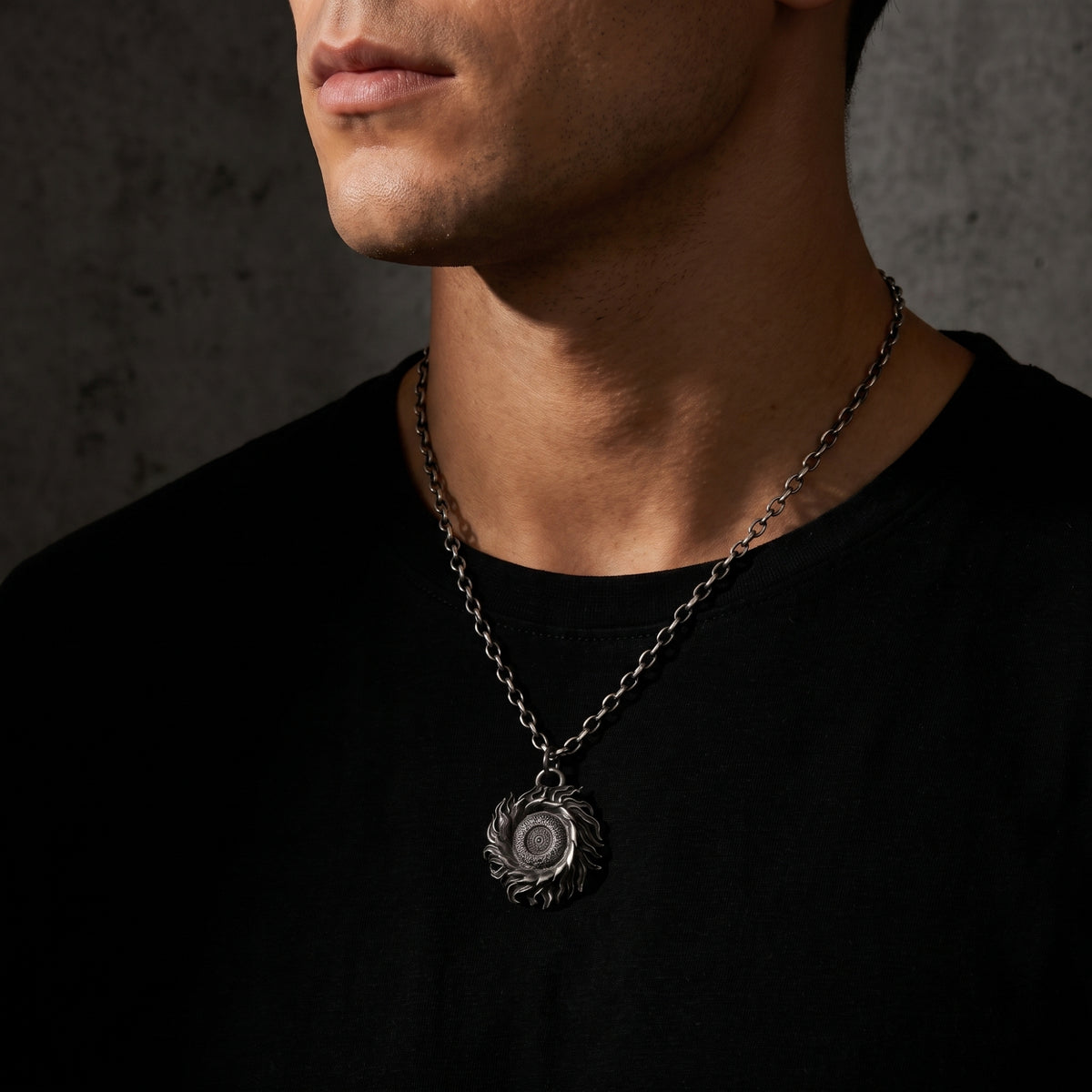 The Solaris Flare Pendant Necklace