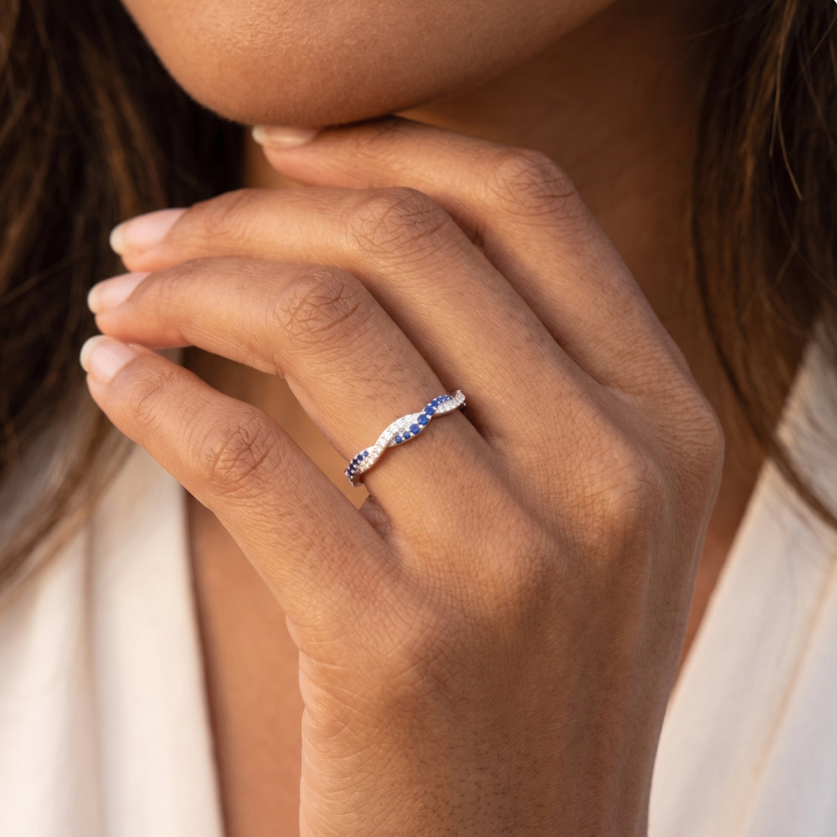The Mother & Daughter Wave Ring