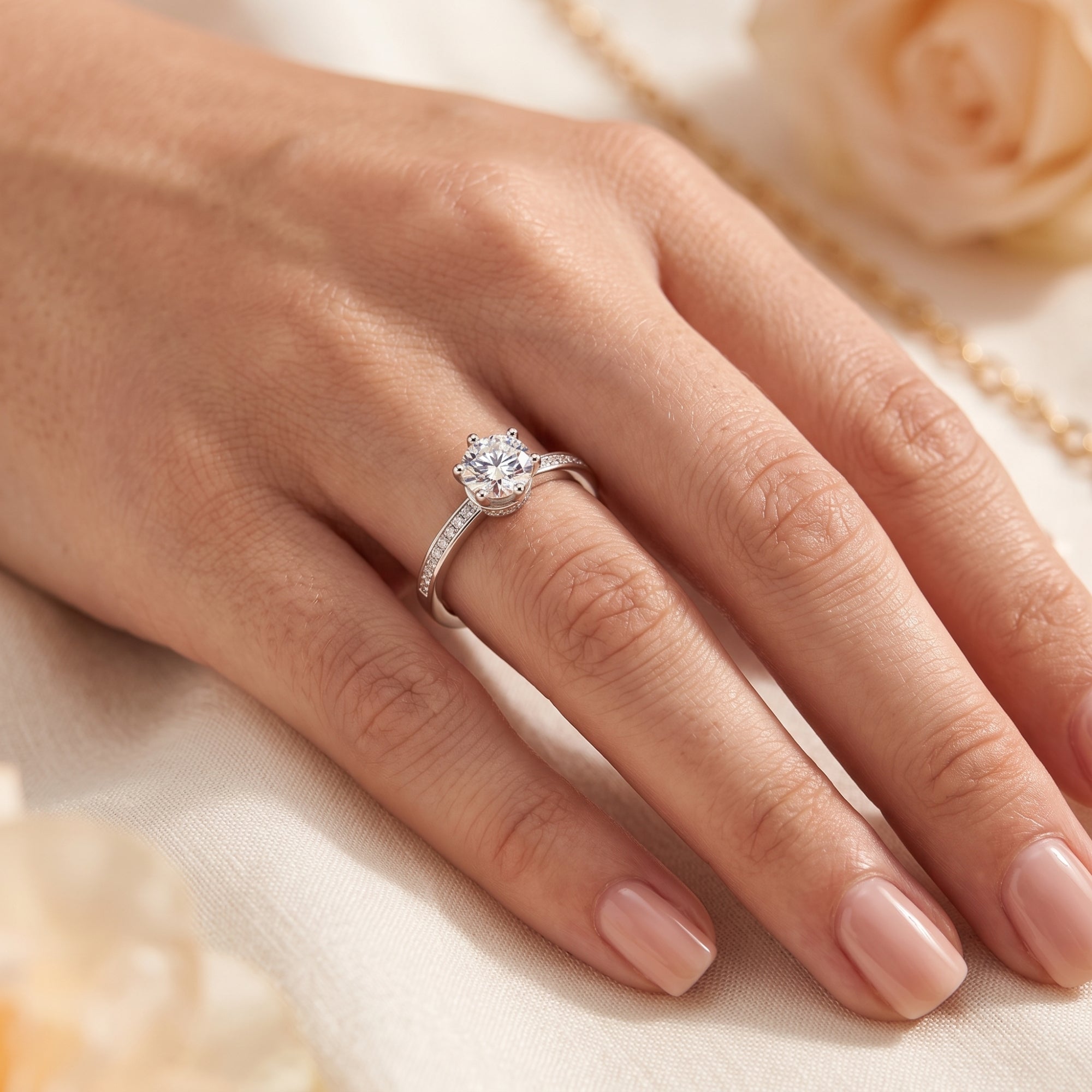 The Lumina Solitaire Ring