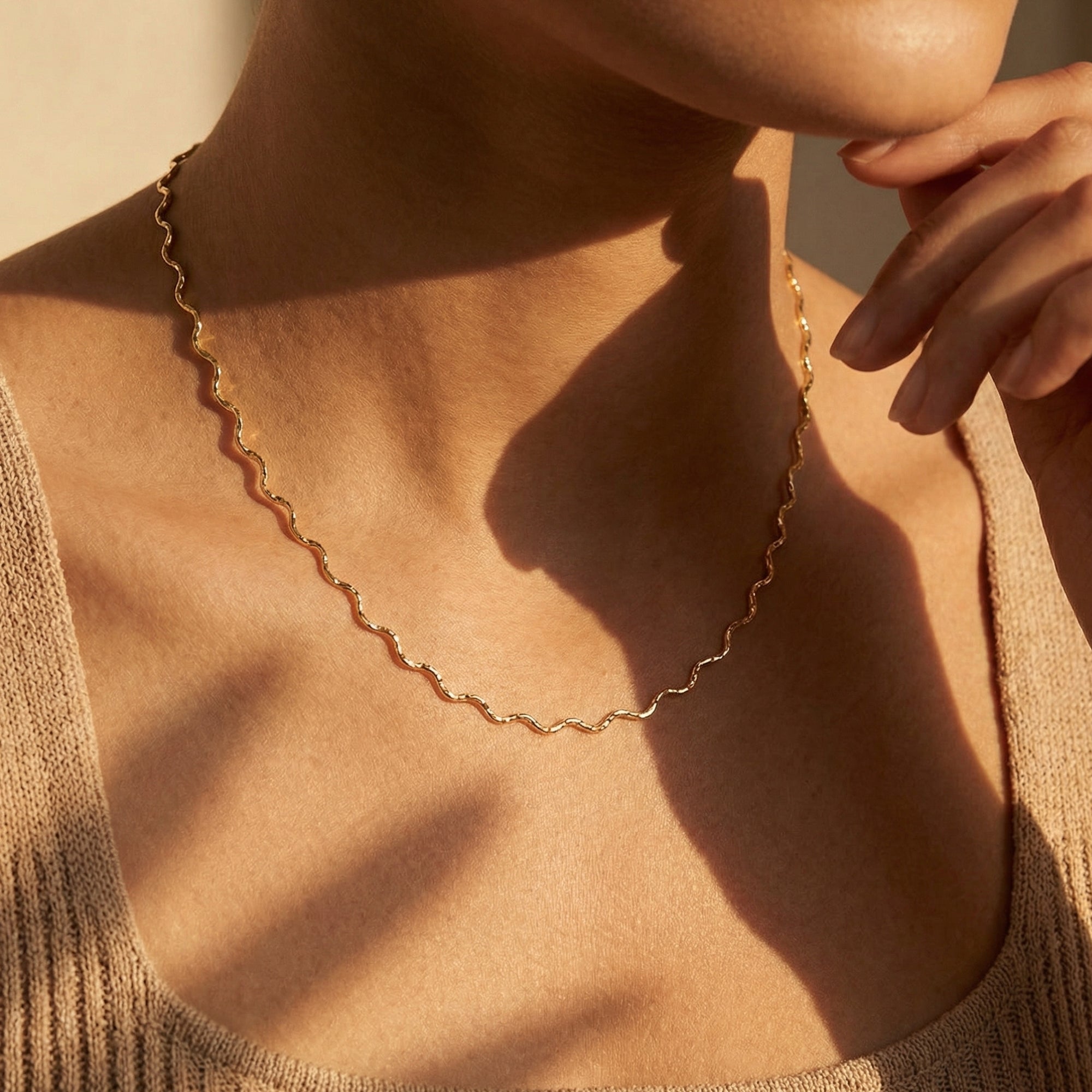 The Riviera Wave Necklace