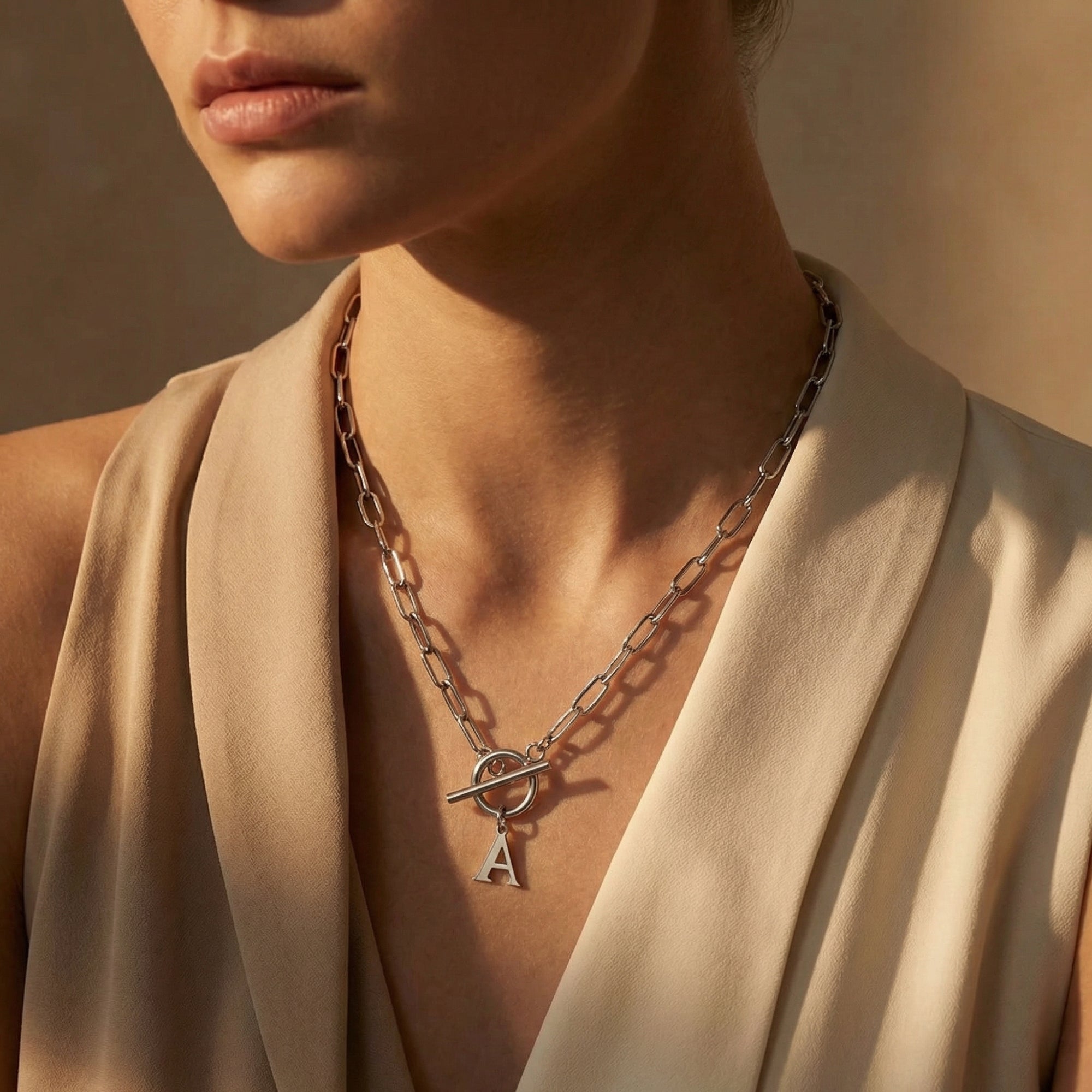 The Signature Initial Link Necklace