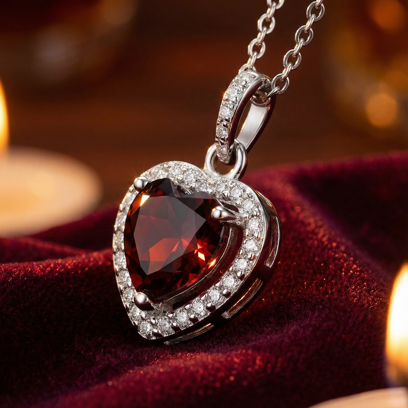 The Amoretta Heart - S925 Sterling Silver