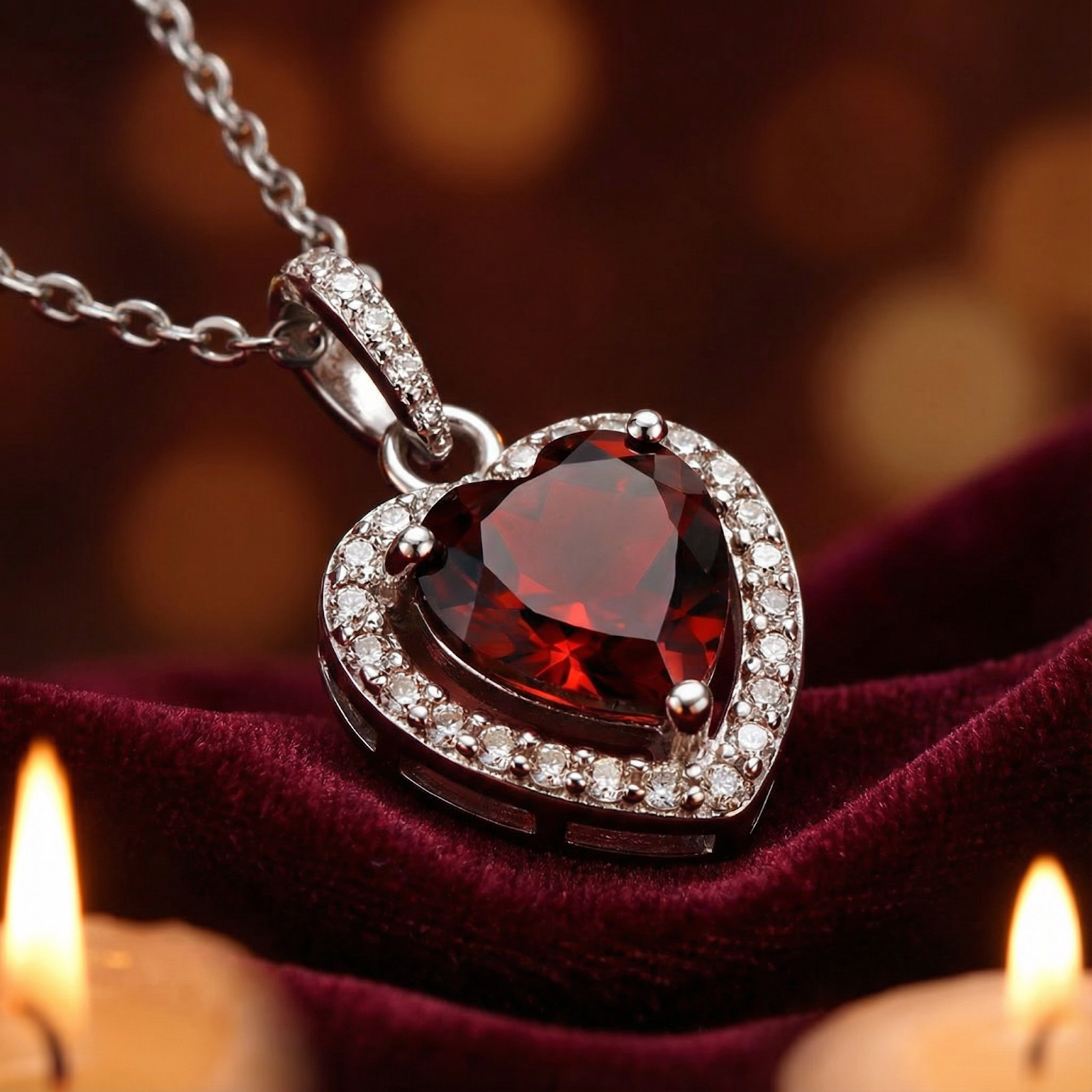 The Amoretta Heart - S925 Sterling Silver