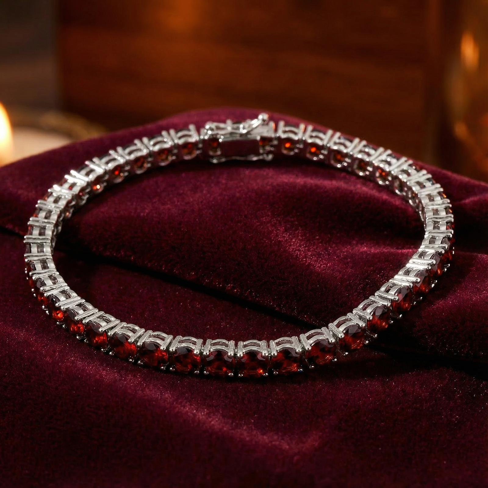 The Calysto Tennis Bracelet - Stainless Steel