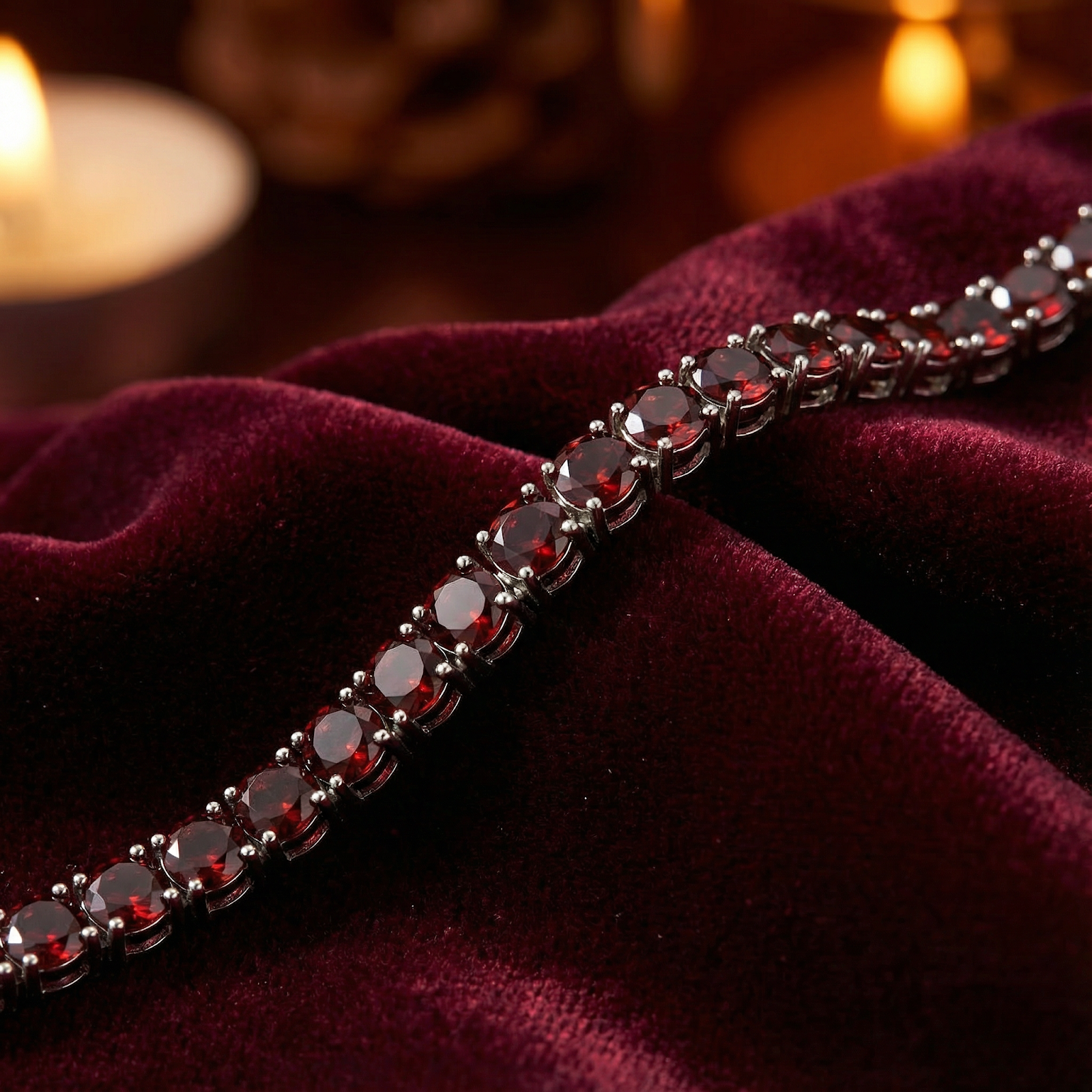 The Calysto Tennis Bracelet - Stainless Steel