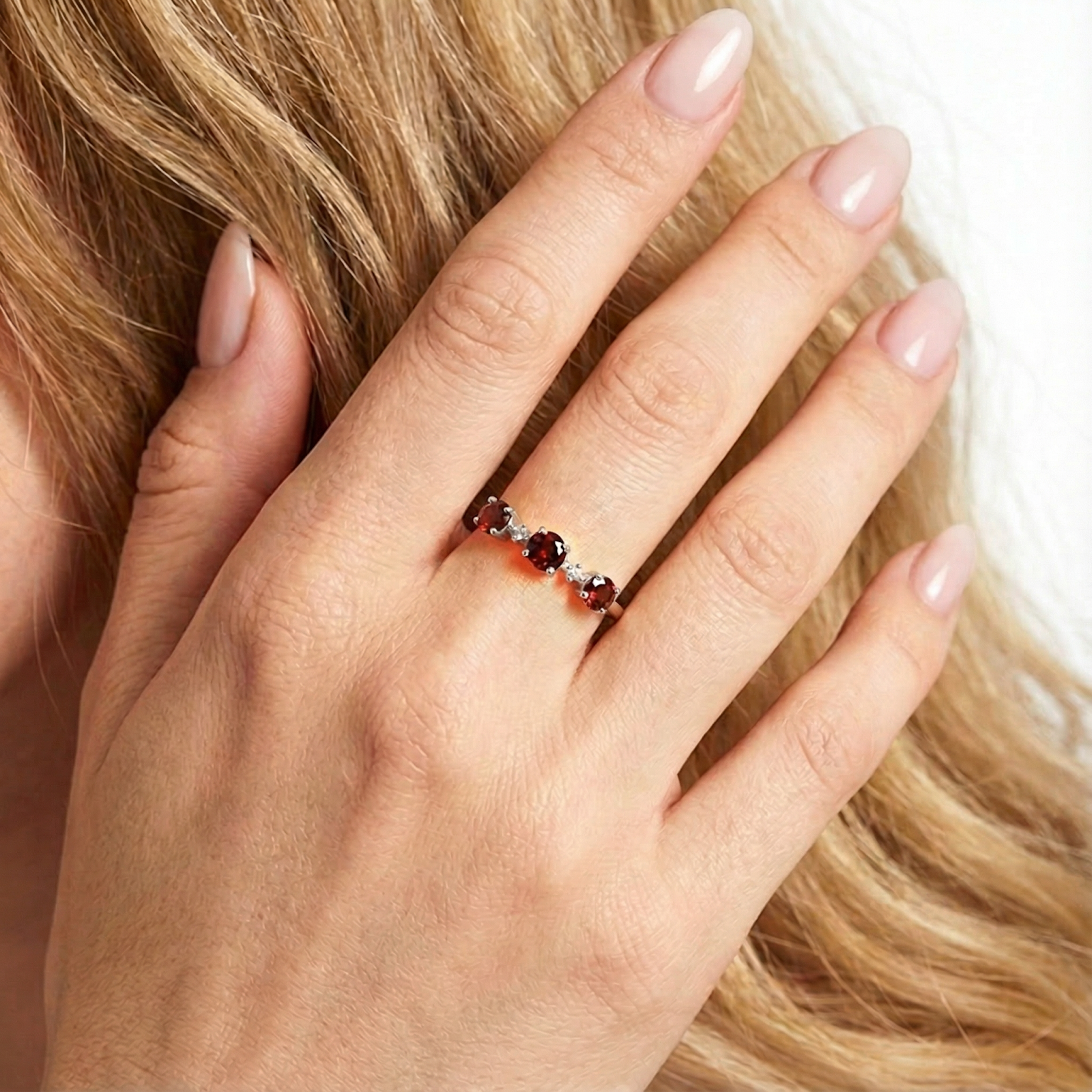 The Evianna Bypass Ring - S925 Sterling Silver