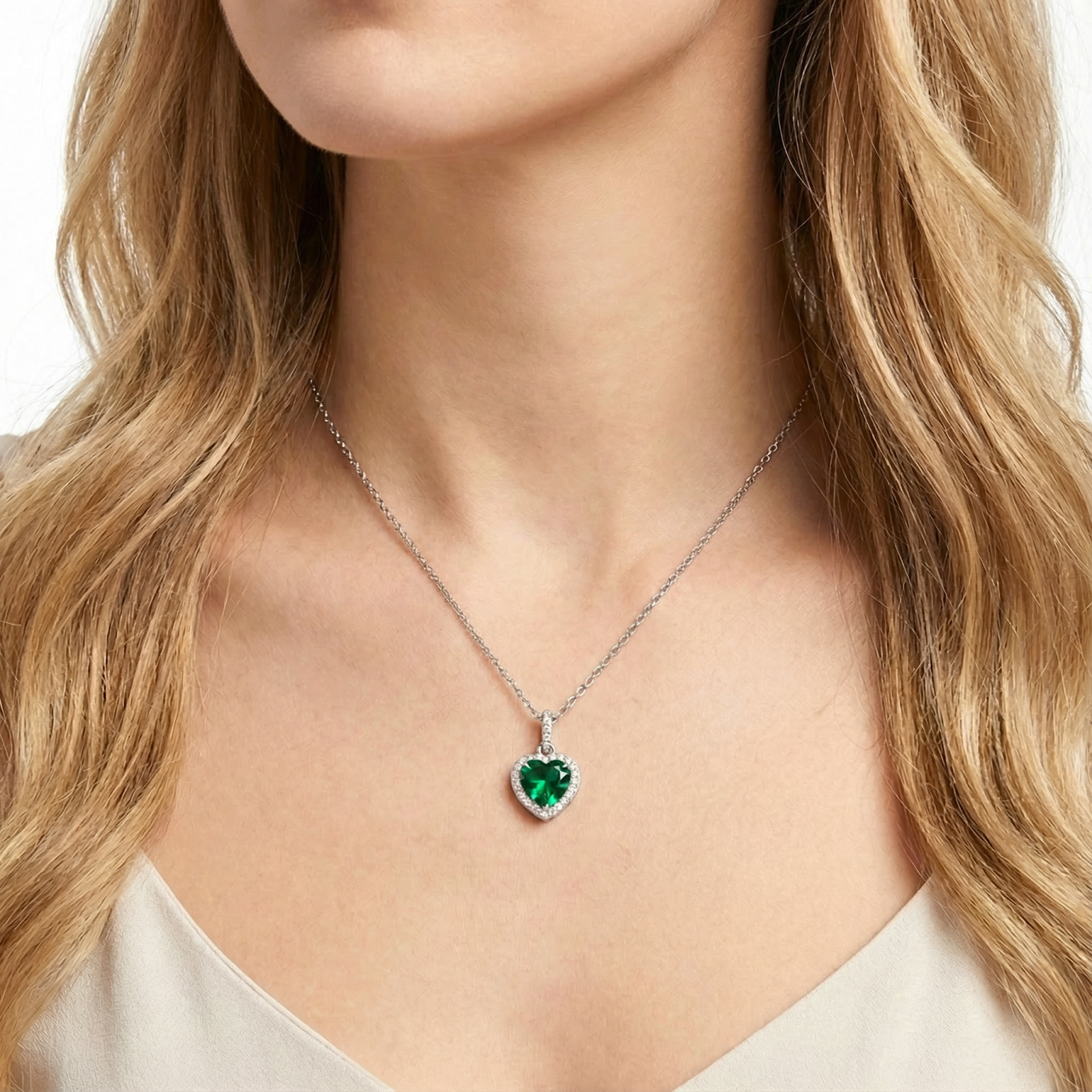The Verdant Heart - S925 Sterling Silver