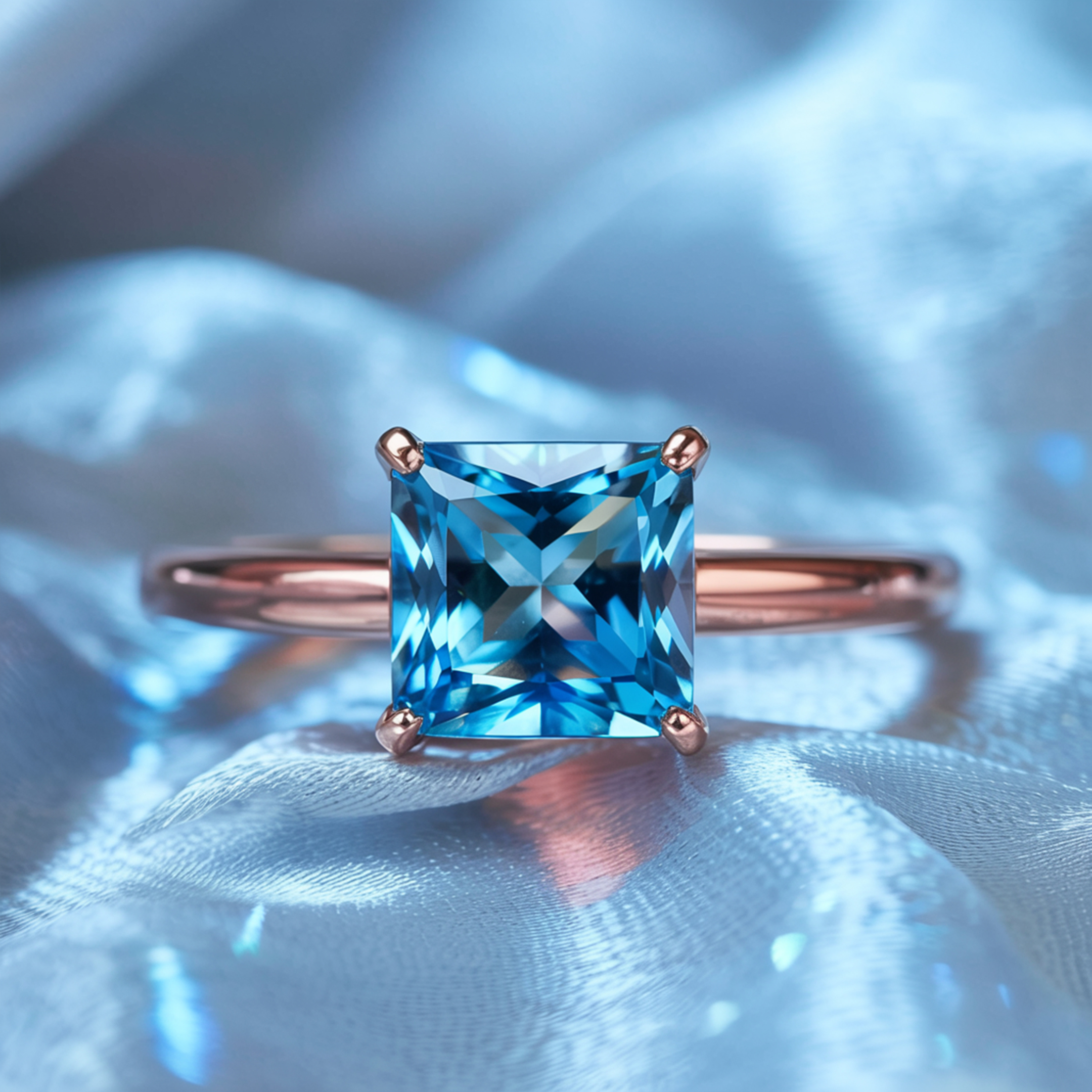 The Caterina – Solitaire Moissanite Ring