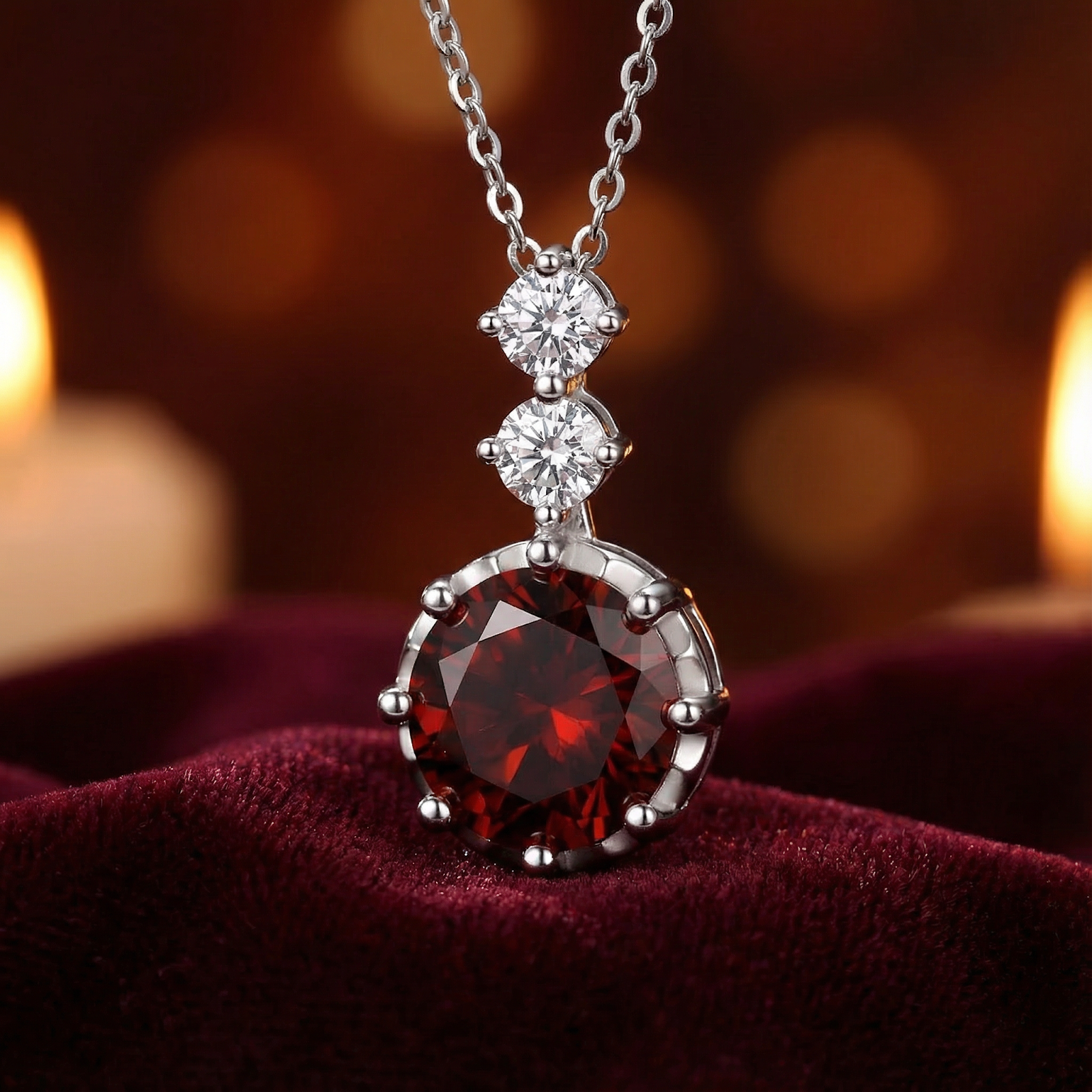 The Lucentia Radiant Drop - S925 Sterling Silver