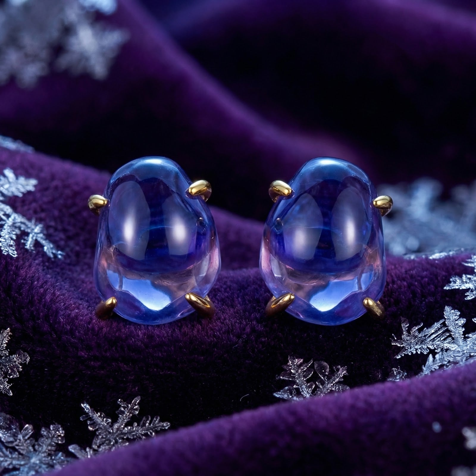 The Alarina Studs - 18K Gold Vermeil