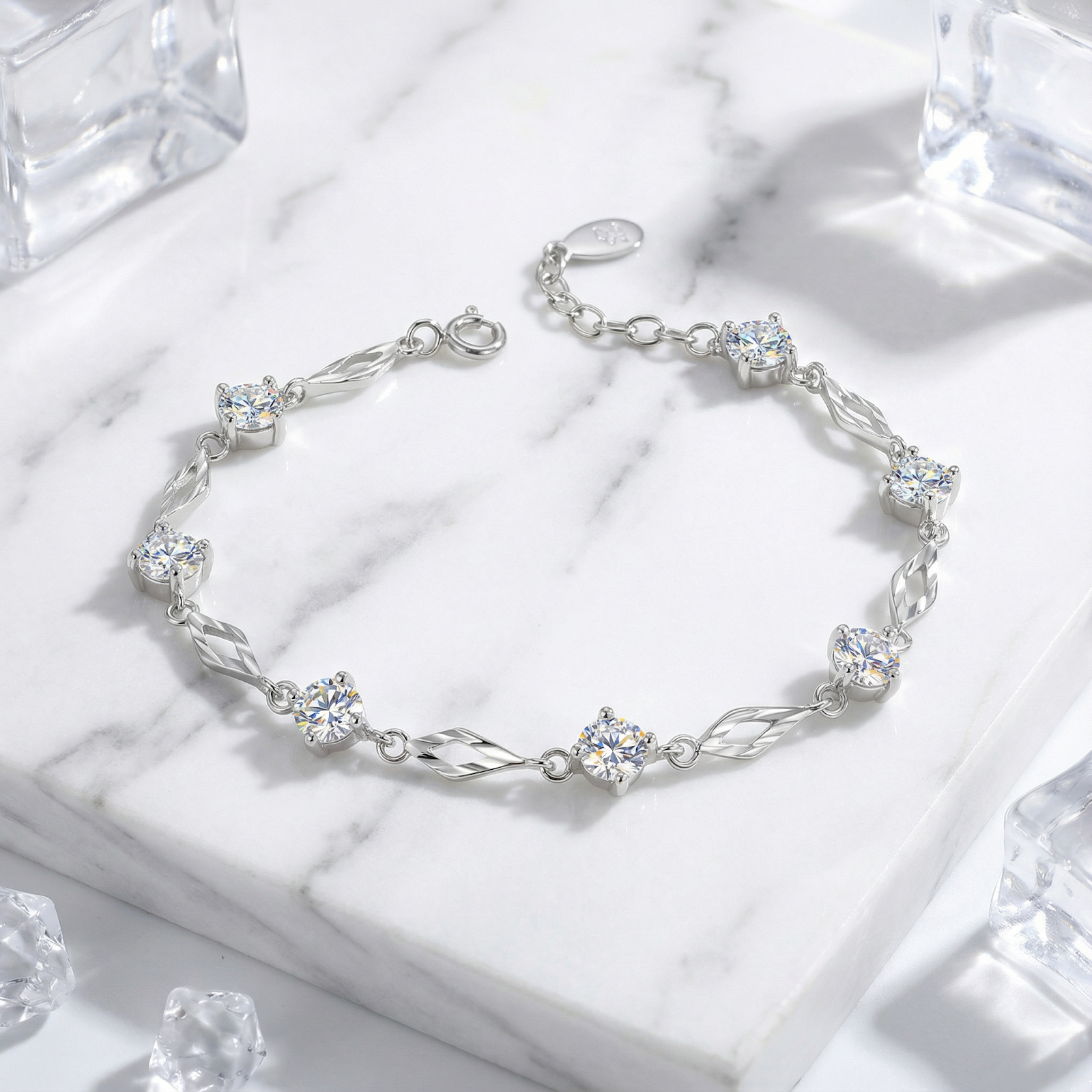 The Aetheris Station Bracelet - S925 Sterling Silver