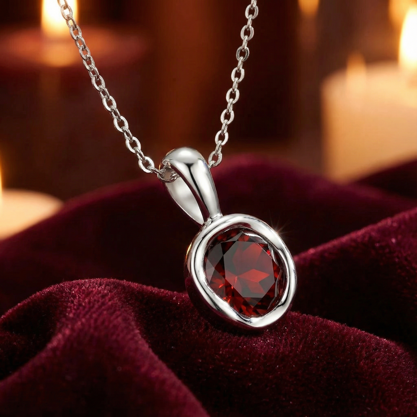 The Alanza Pendant - S925 Sterling Silver