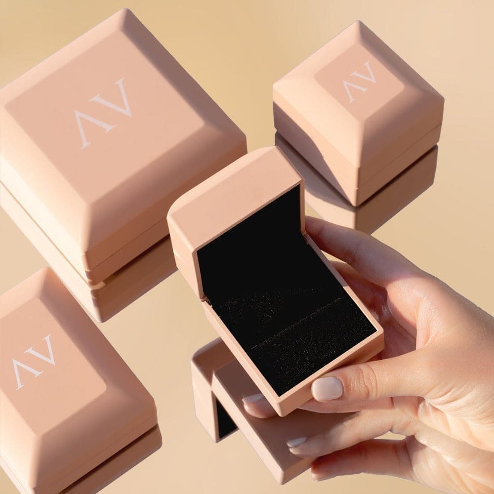 Devoción: Juego de anillos 3 en 1 de amatista con corte esmeralda - Plata de ley S925