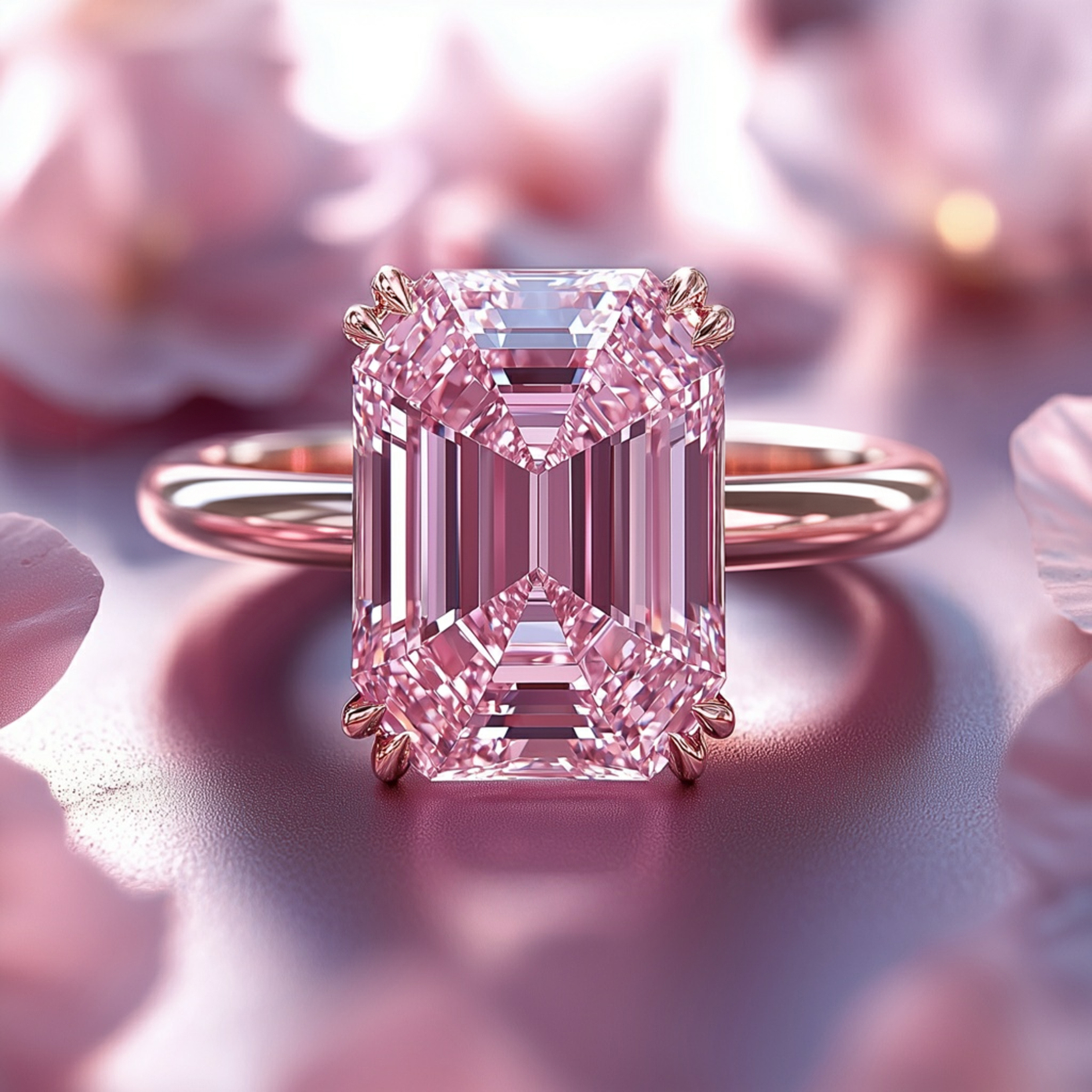 The Camilla - Solitaire Moissanite Ring