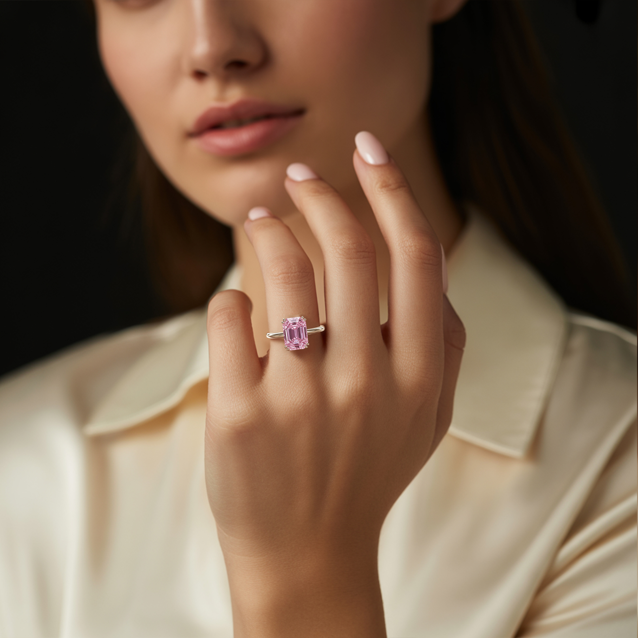 The Camilla - Solitaire Moissanite Ring