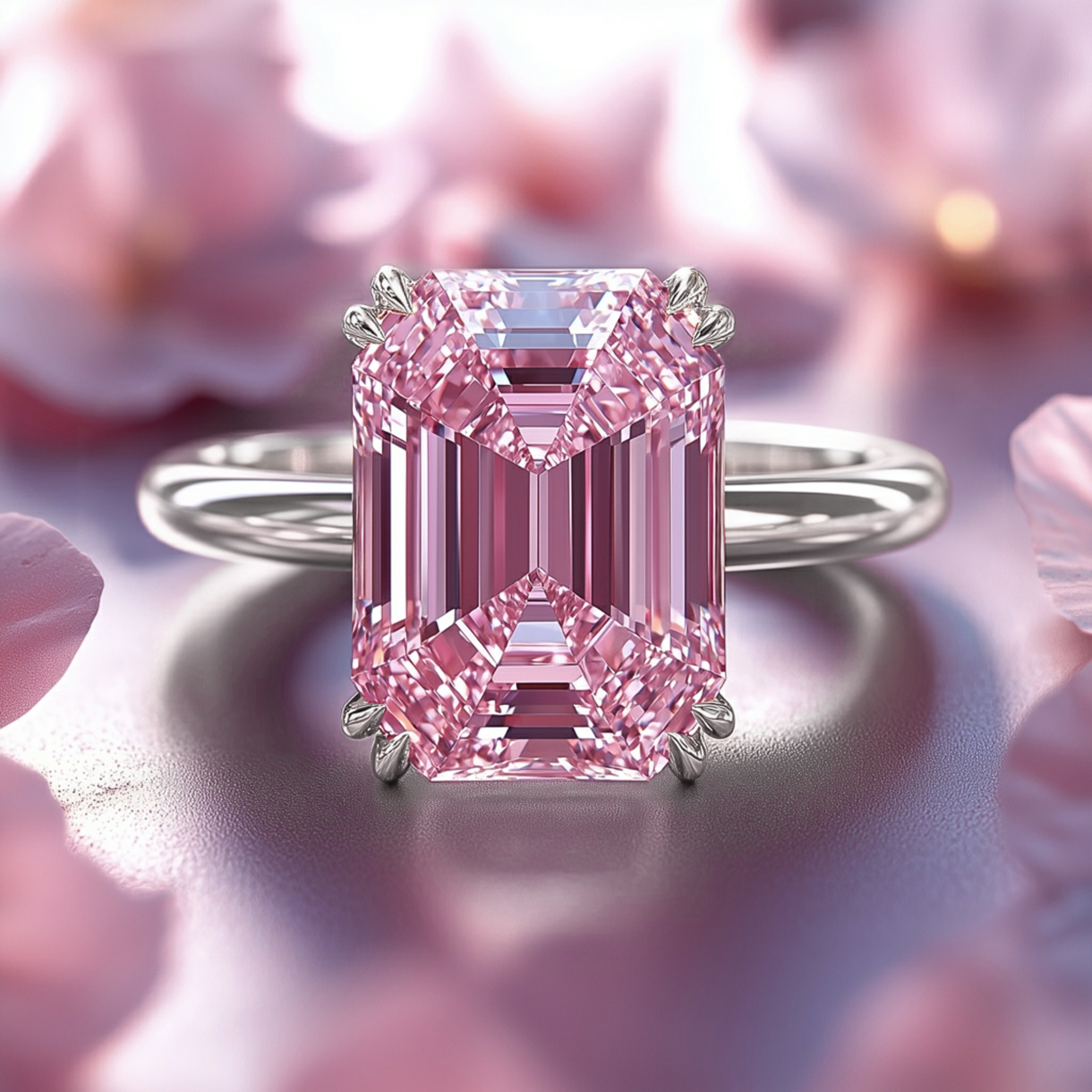 The Camilla - Solitaire Moissanite Ring
