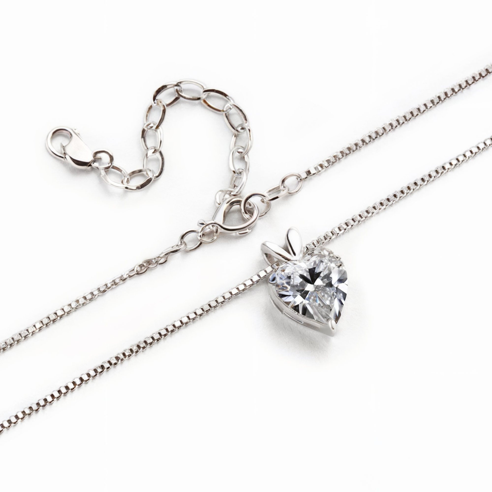 Heart Cut Chain Necklace