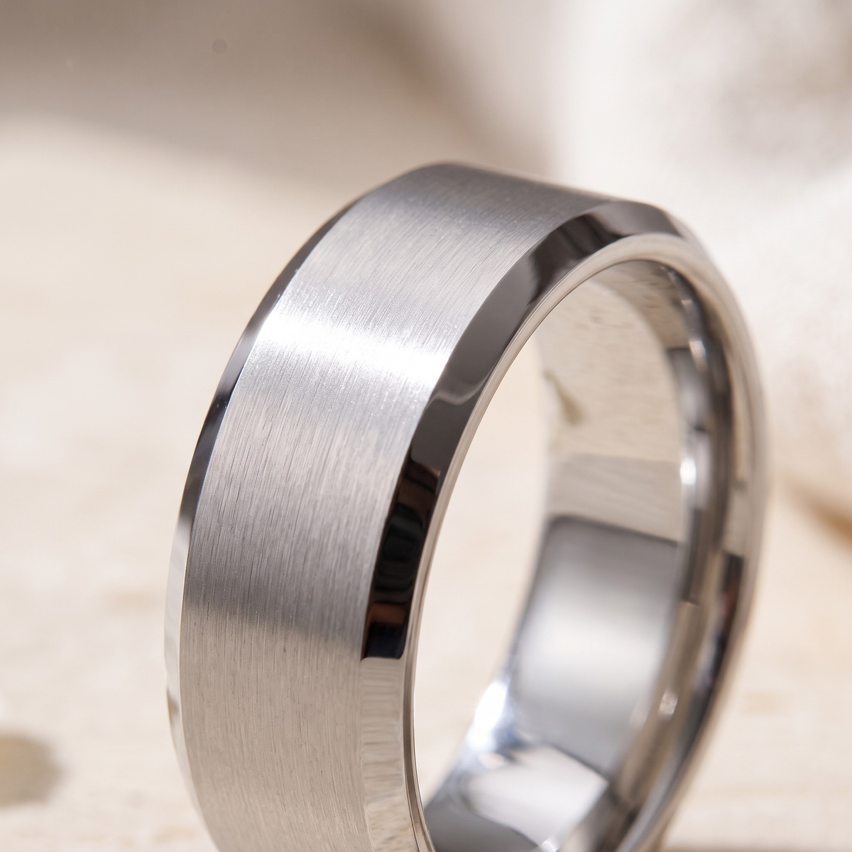 The Elite — Silver 45-degree macro closeup