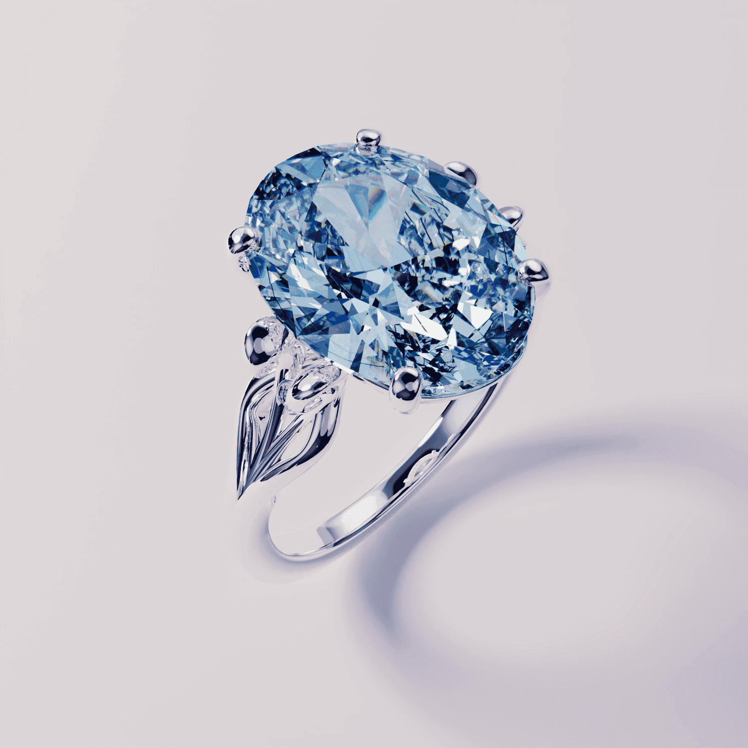 Personalized 2CT Birthstone Ring - S925 Sterling Silver (Options Test)