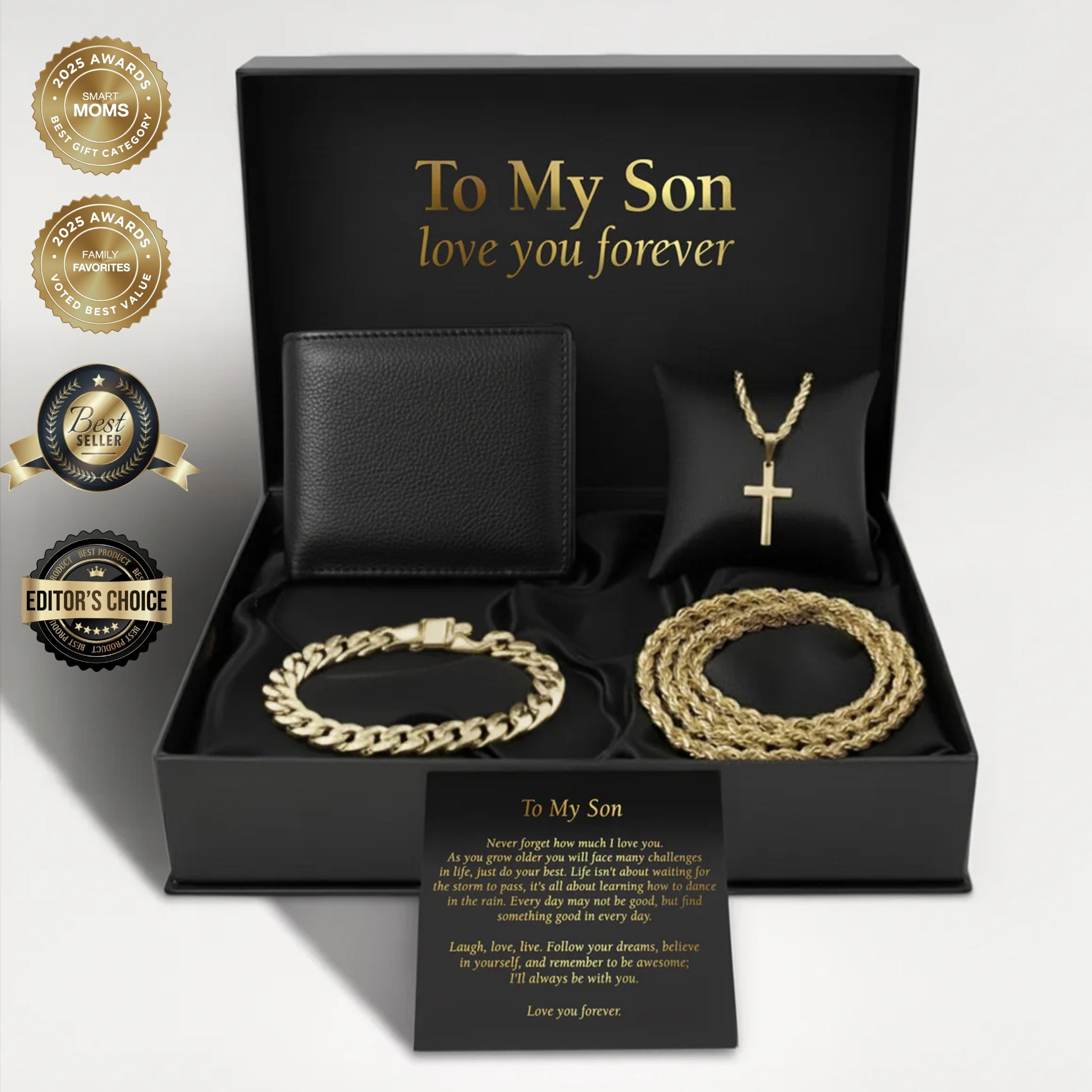 To My Son | Complete 4-Piece Gift Set