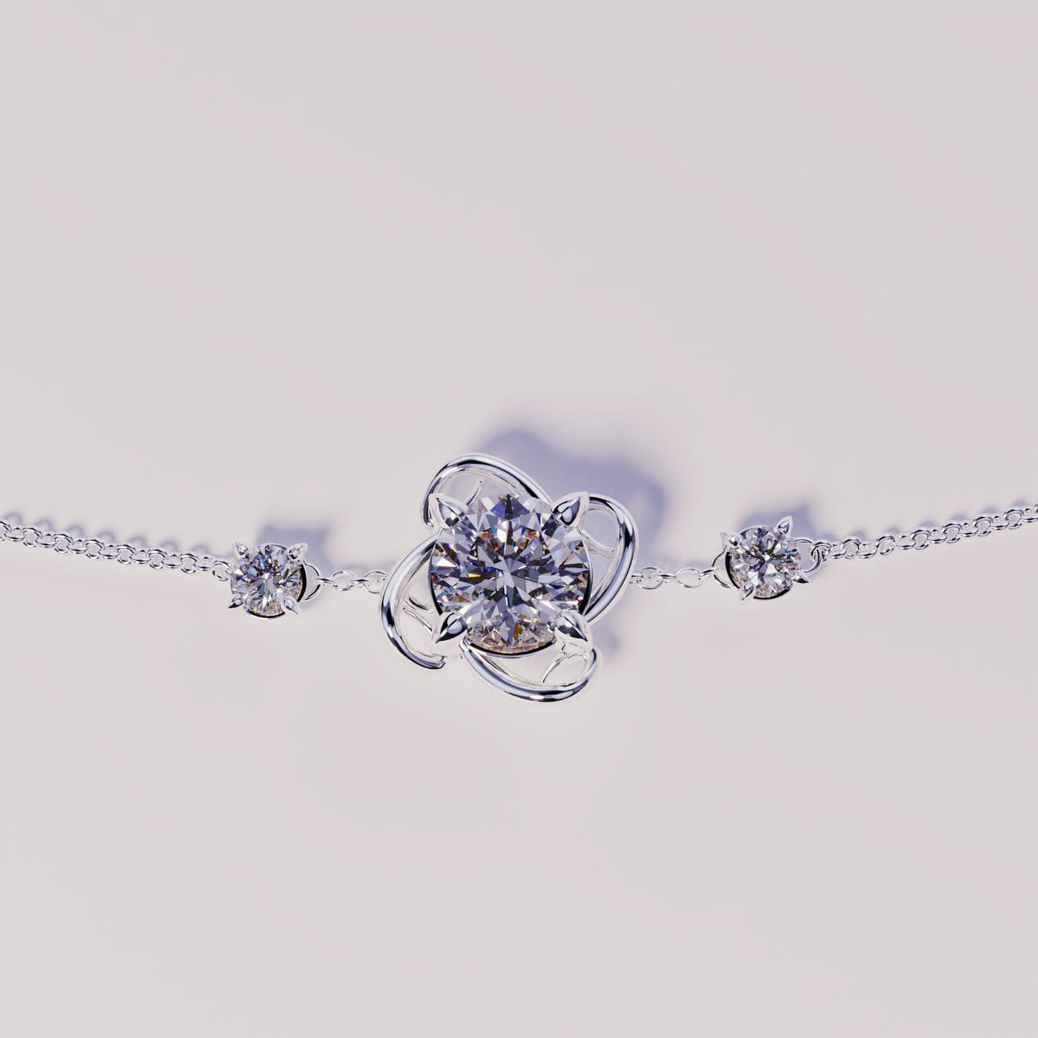 Personalized Birthstone Bracelet - S925 Sterling Silver