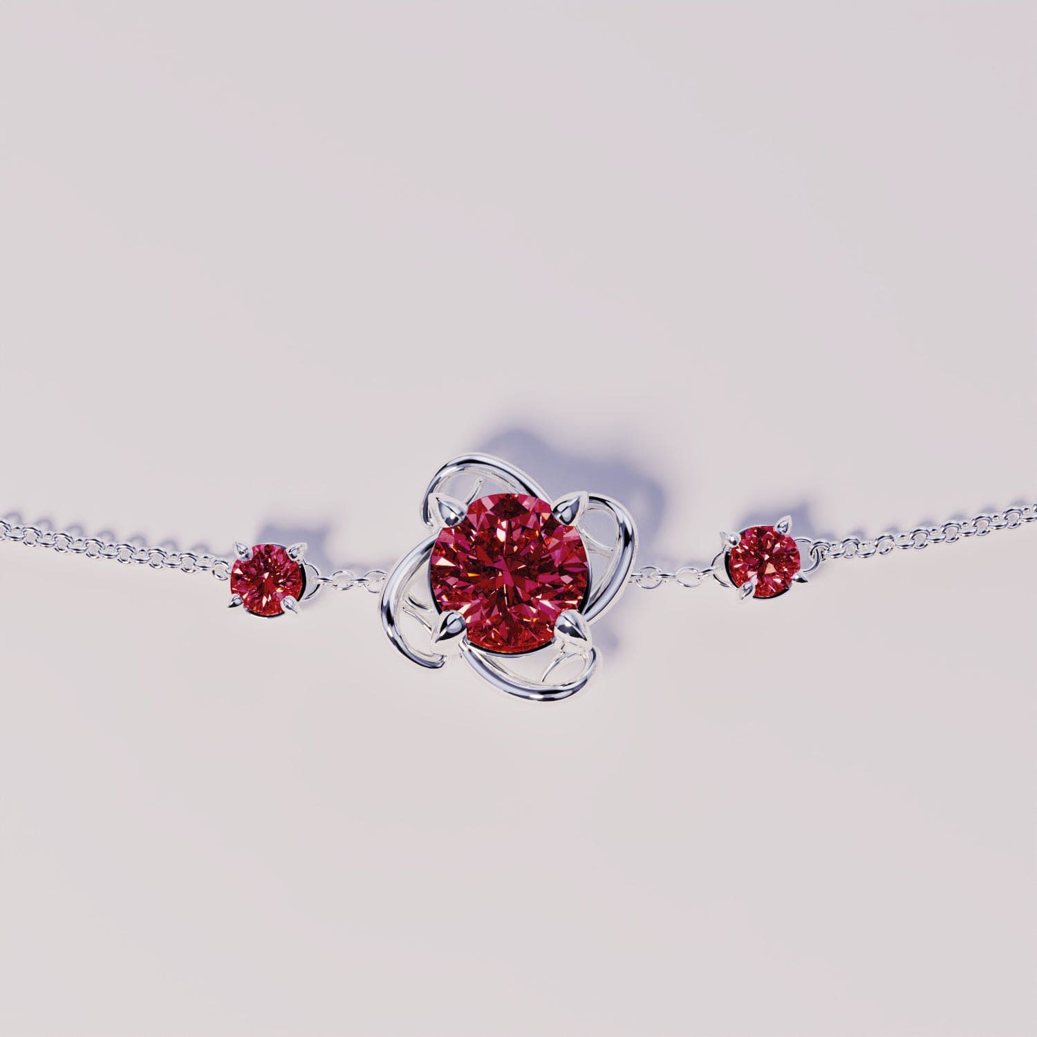 Personalized Birthstone Bracelet - S925 Sterling Silver