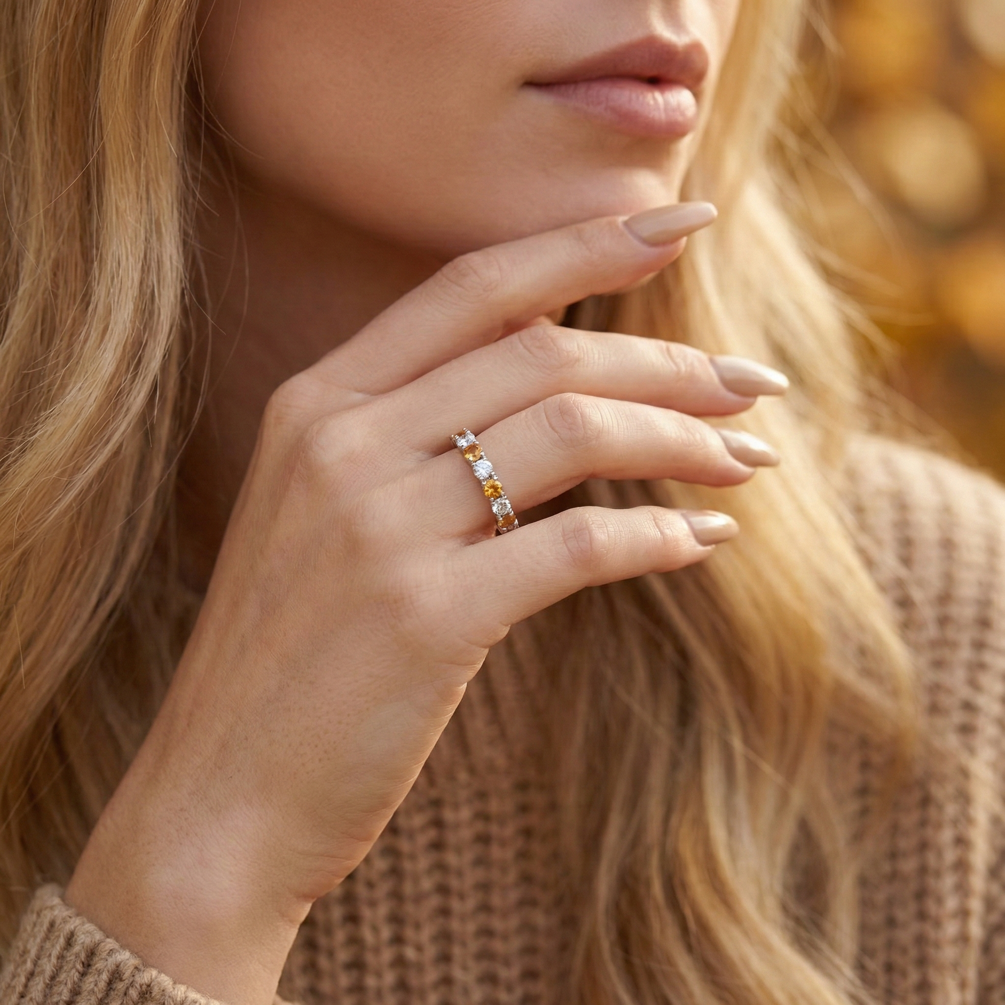 The Novara Band - S925 Sterling Silver