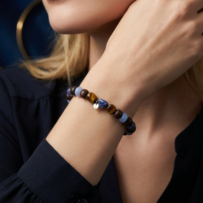 The Stargazer Natural Lapis Bracelet
