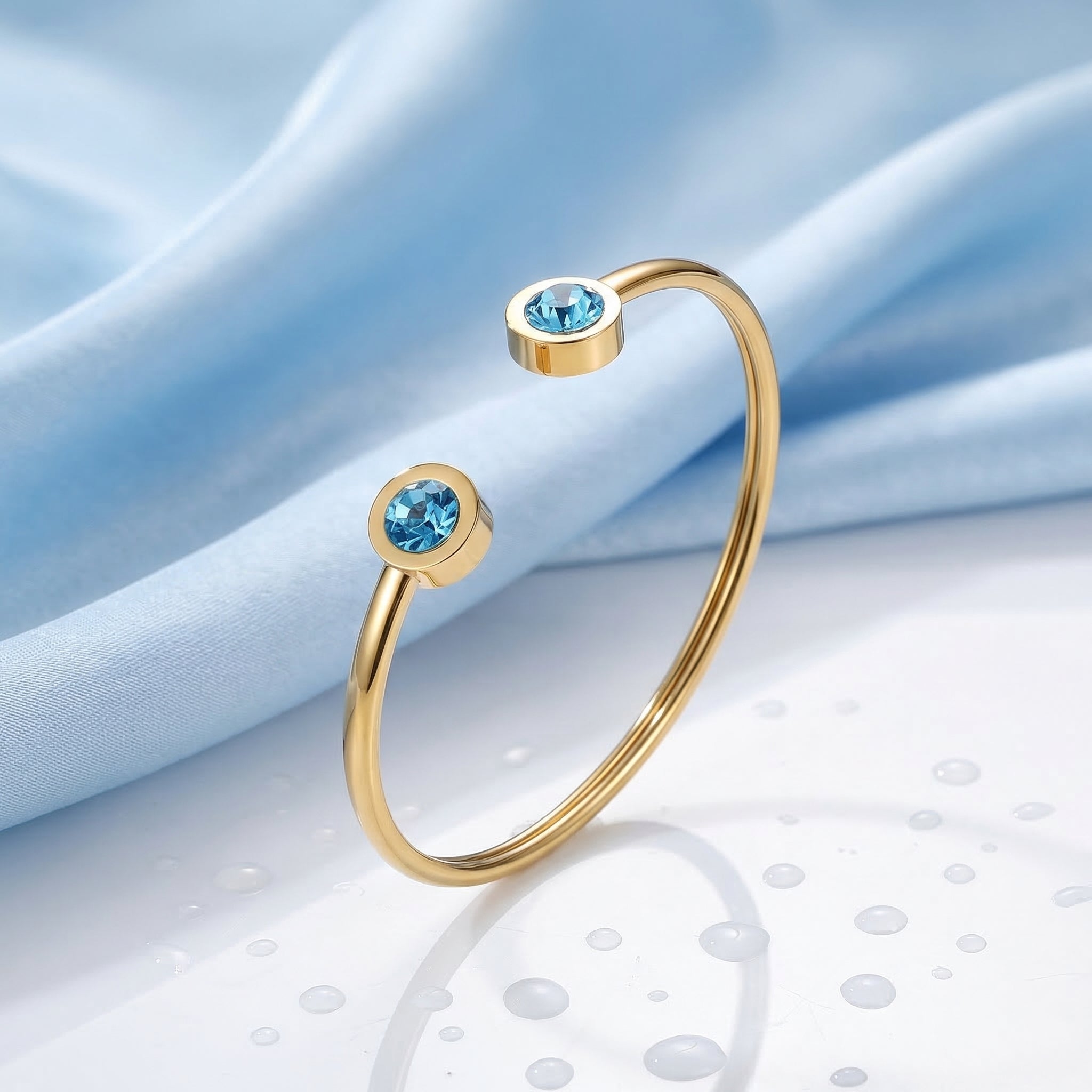 The Elianna Bangle - Stainless Steel