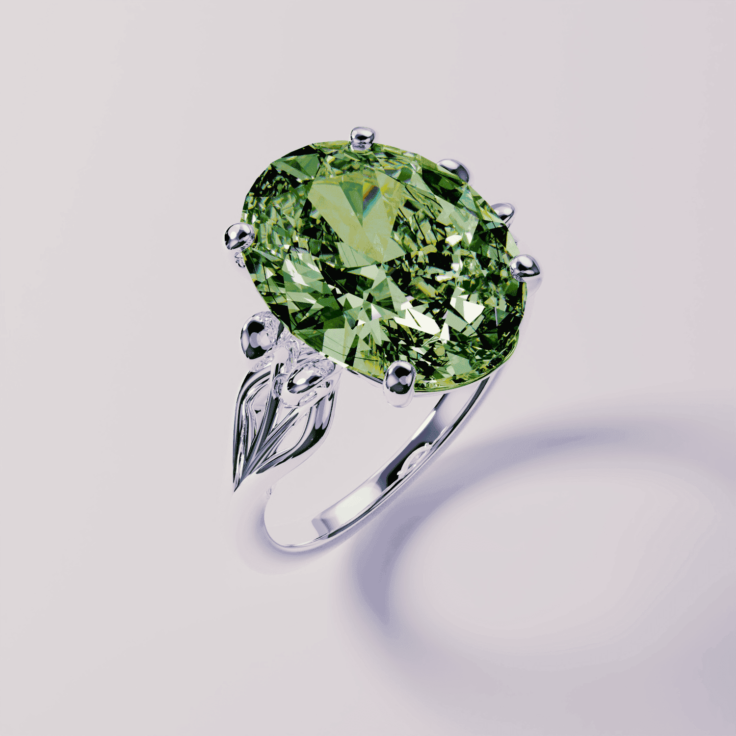Personalized 2CT Birthstone Ring - S925 Sterling Silver (Options Test)