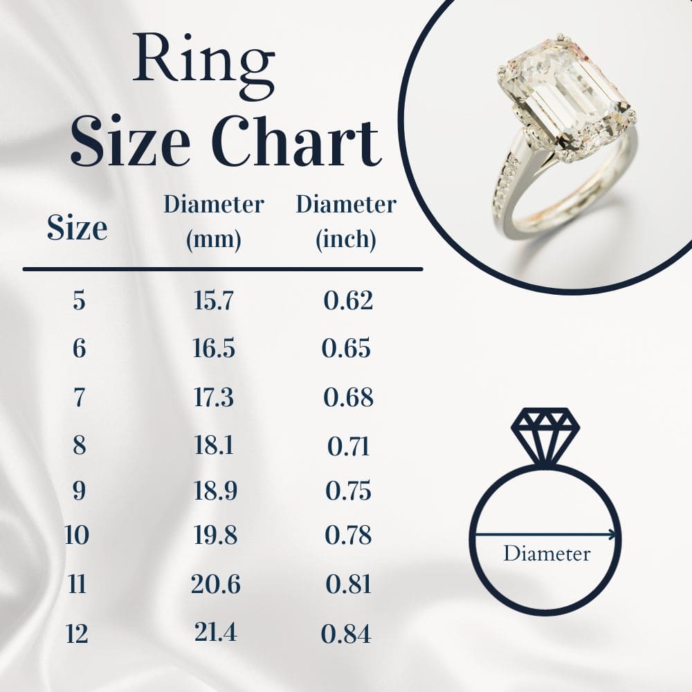Engagement Ring Size Chart
