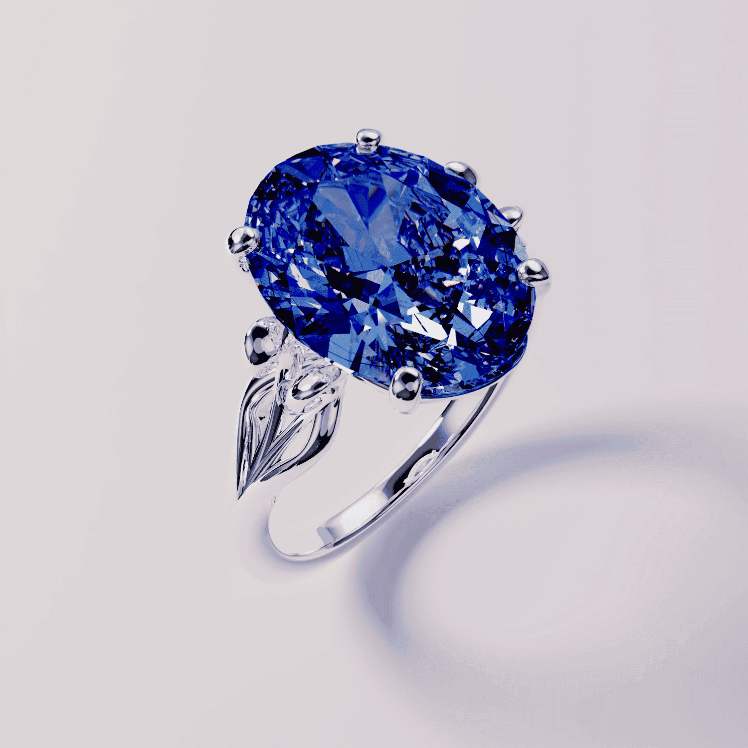 Personalized 2CT Birthstone Ring - S925 Sterling Silver (Options Test)
