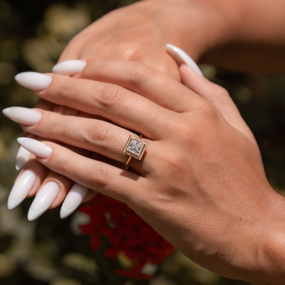 The Olivia - Gold - Lab Grown Diamond