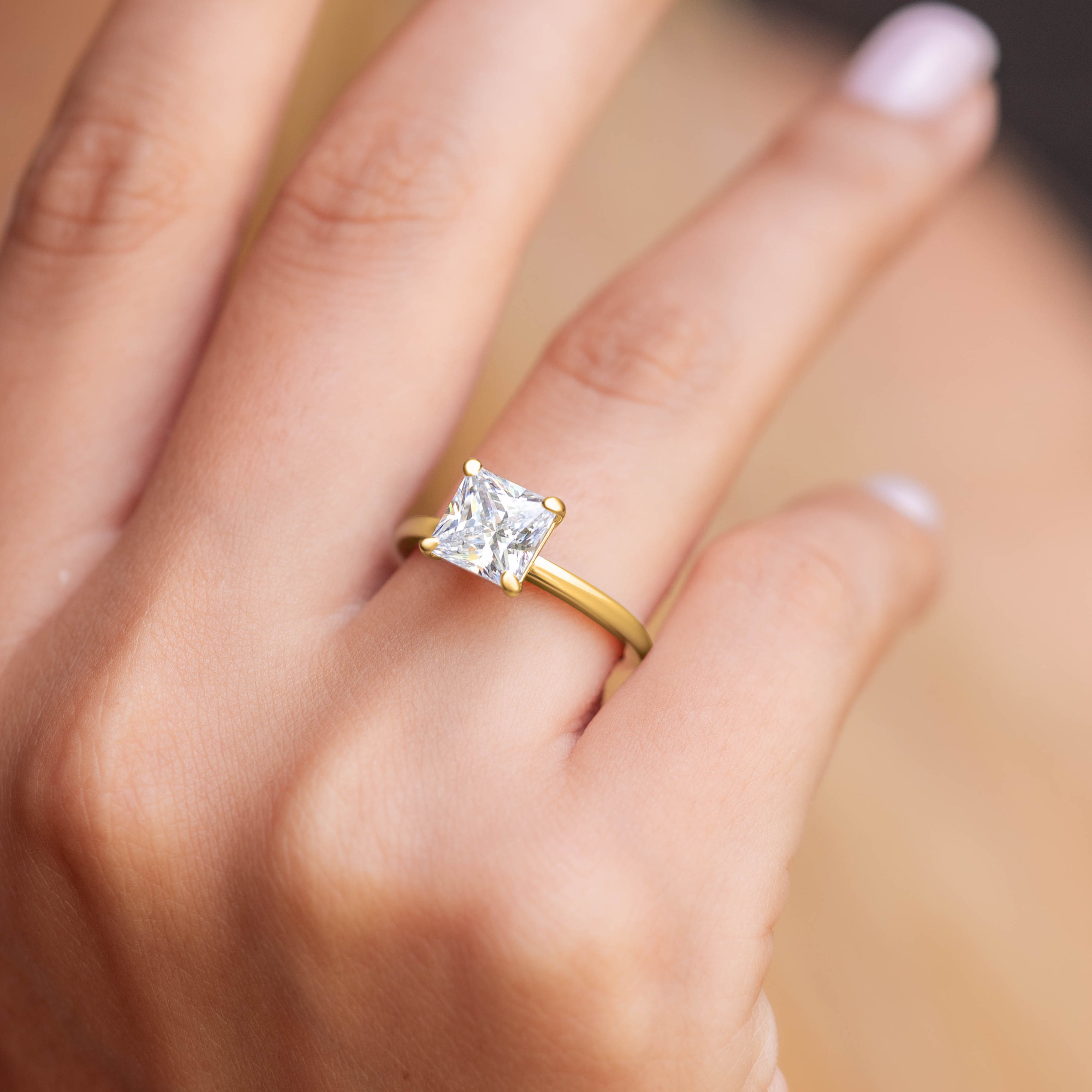 The Valeria - Rose - Lab Grown Diamond