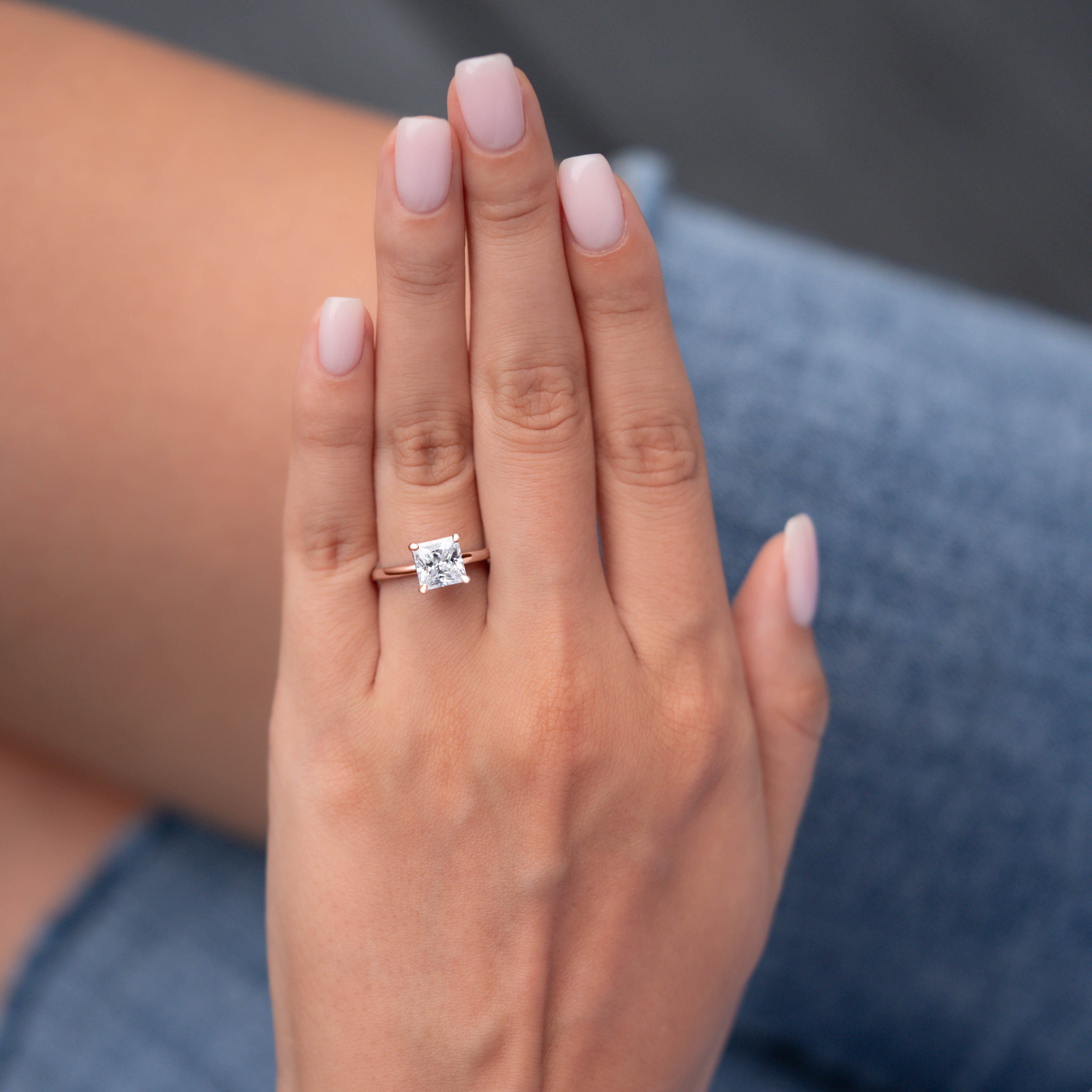 The Valeria - Rose - Lab Grown Diamond