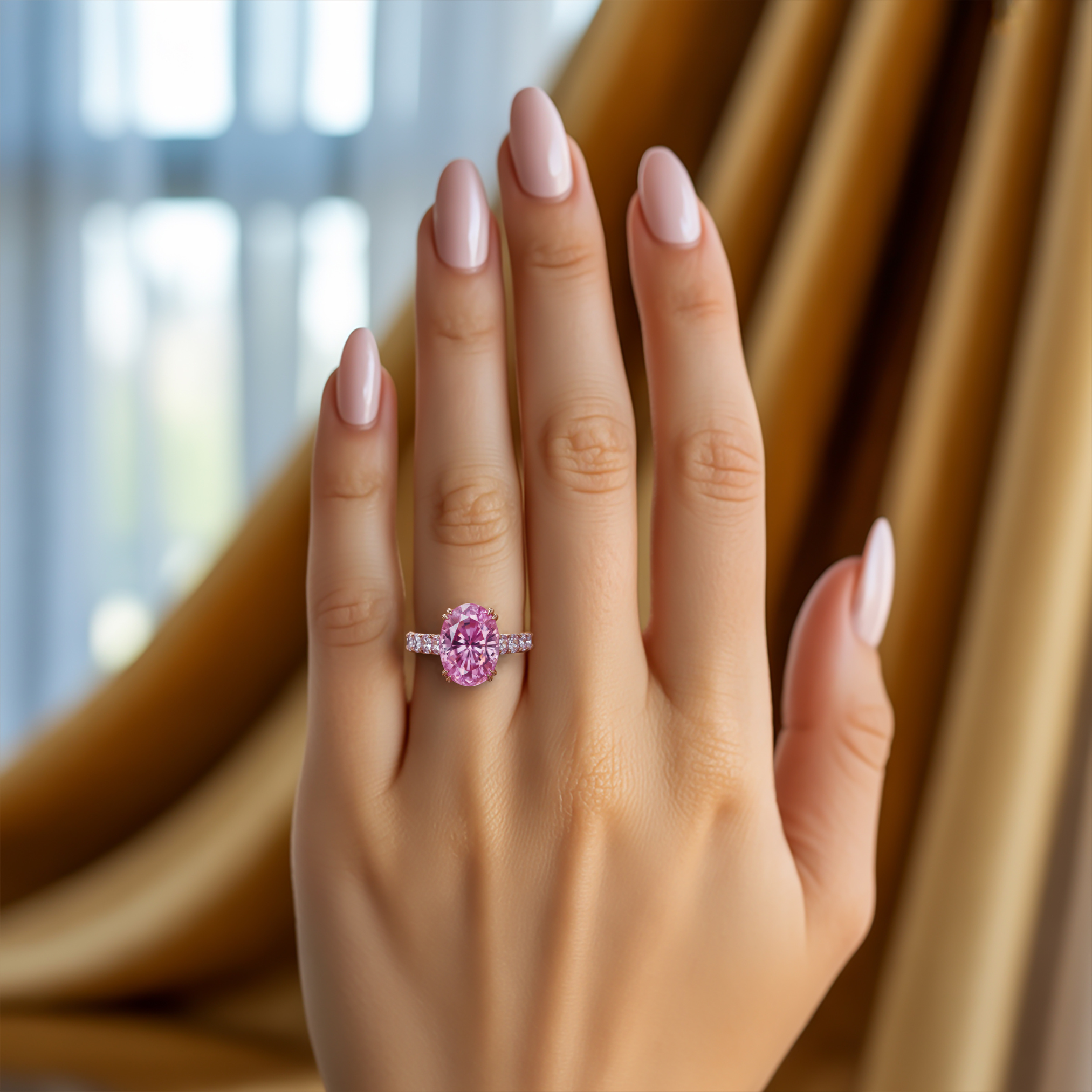 The Camilla - Oval Cut