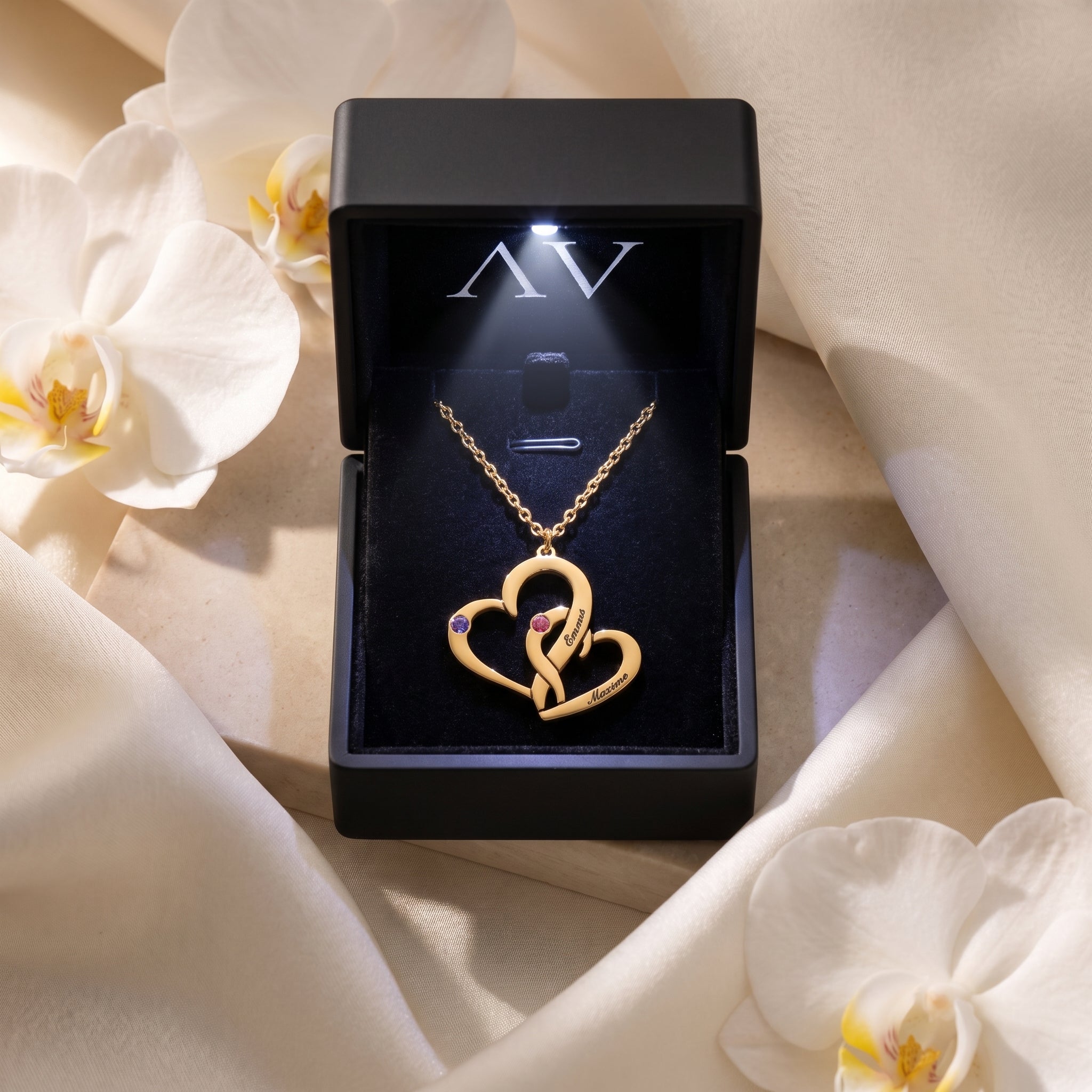 YLQ4412-necklace - Premium LED Gift Box Presentation