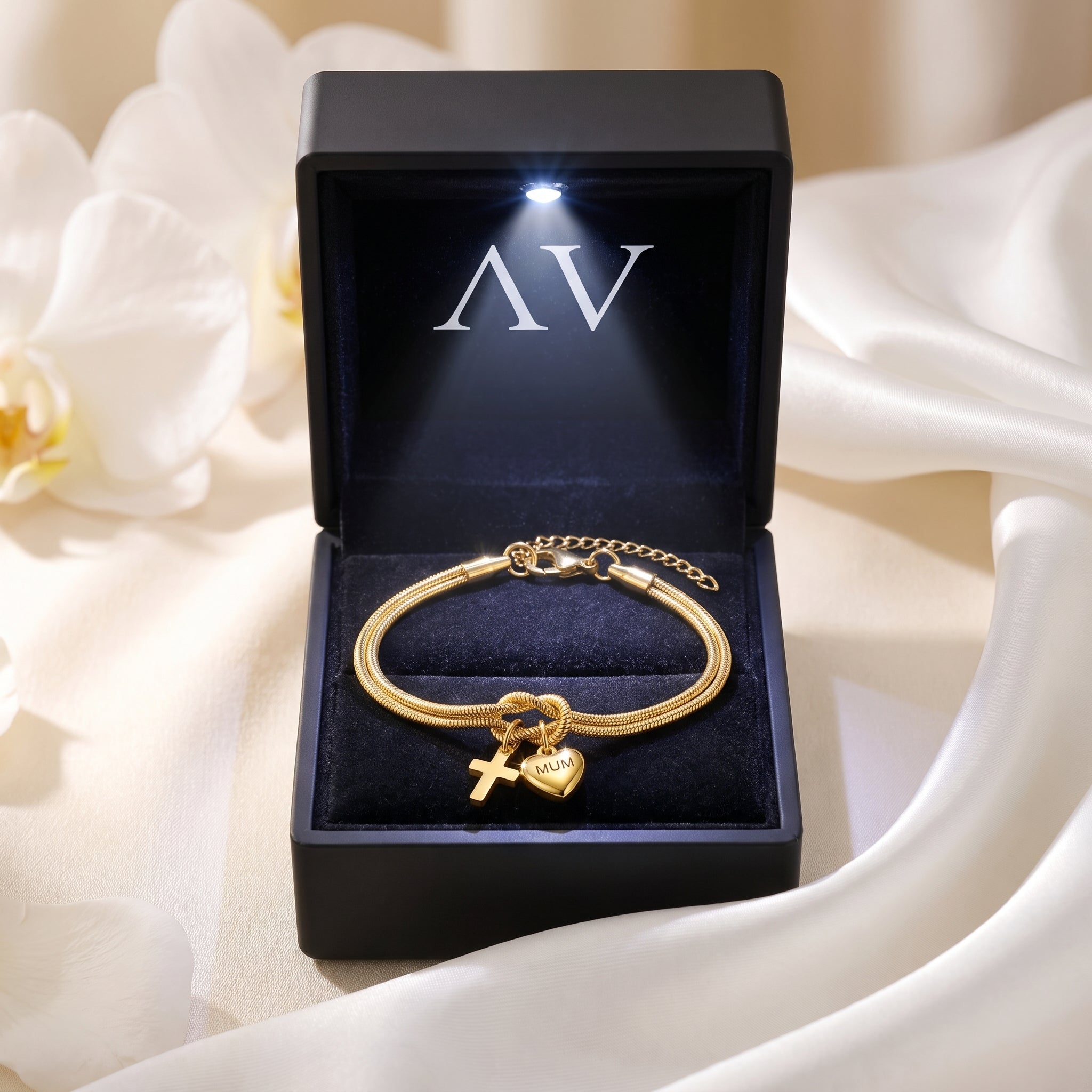 YLQ4438-bracelet - Premium LED Gift Box Presentation