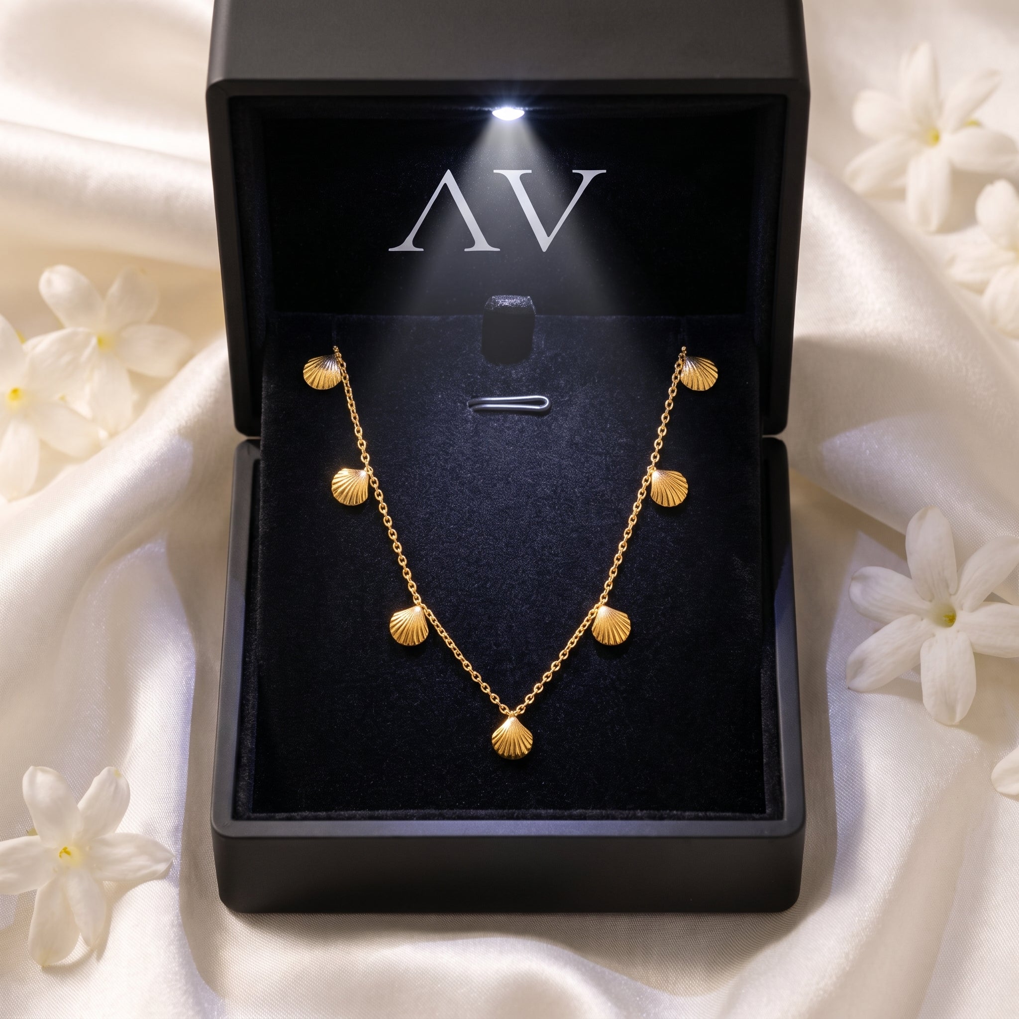 YLQ49013-NECKLACE - Premium LED Gift Box Presentation