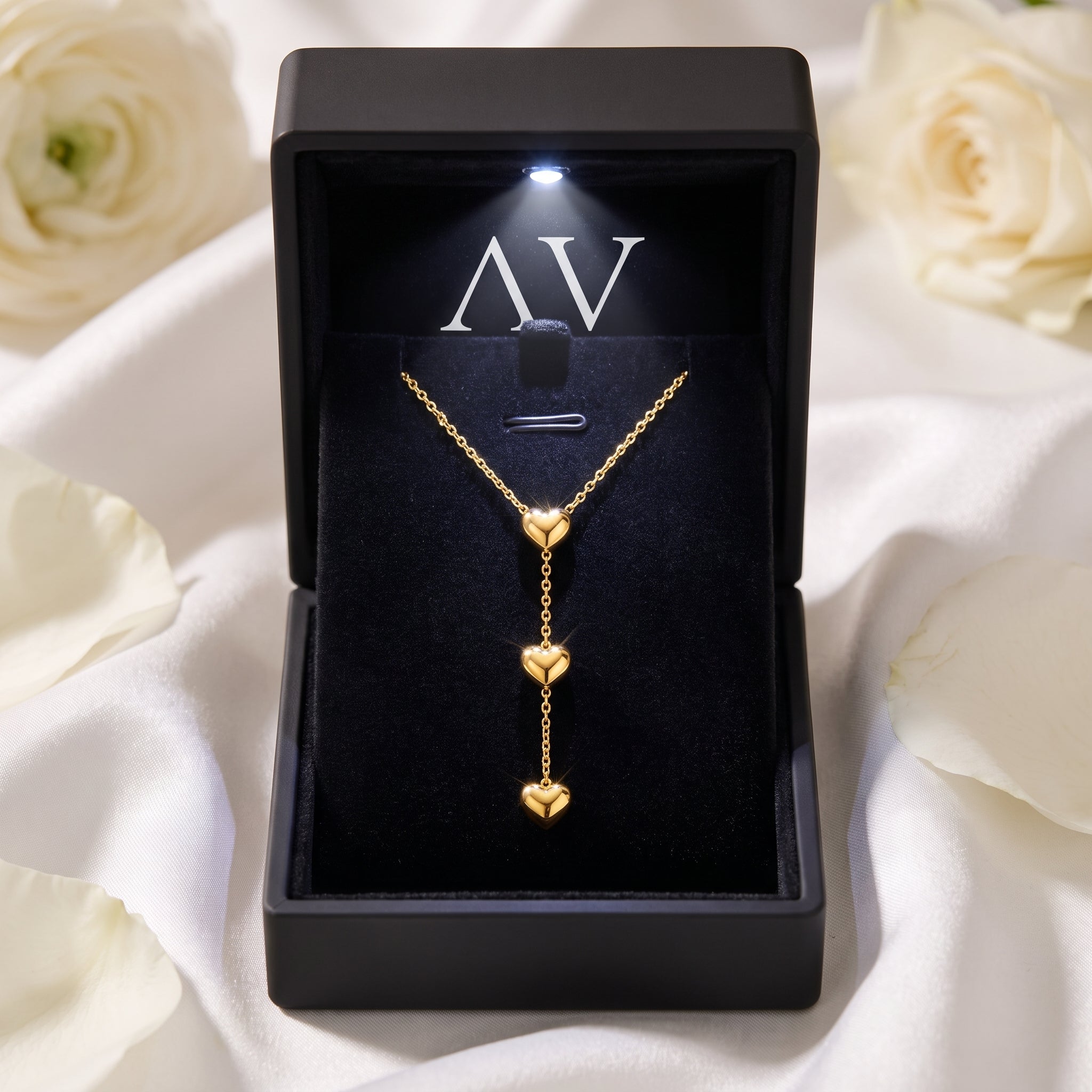 YLQ49378-NECKLACE - Premium LED Gift Box Presentation