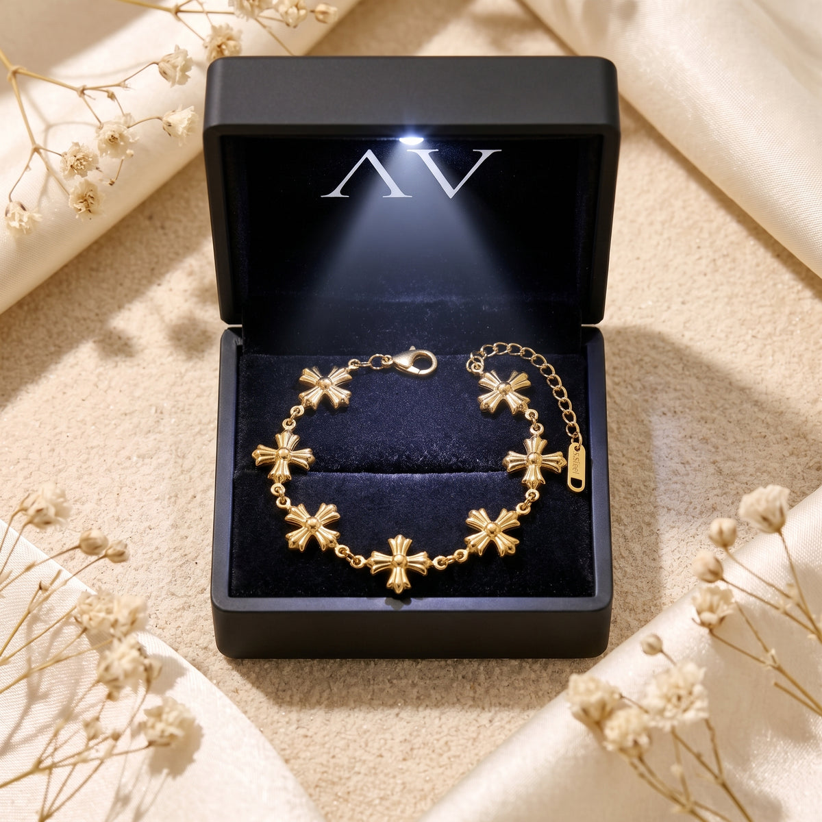 YLQ49614-bracelet - Premium LED Gift Box Presentation